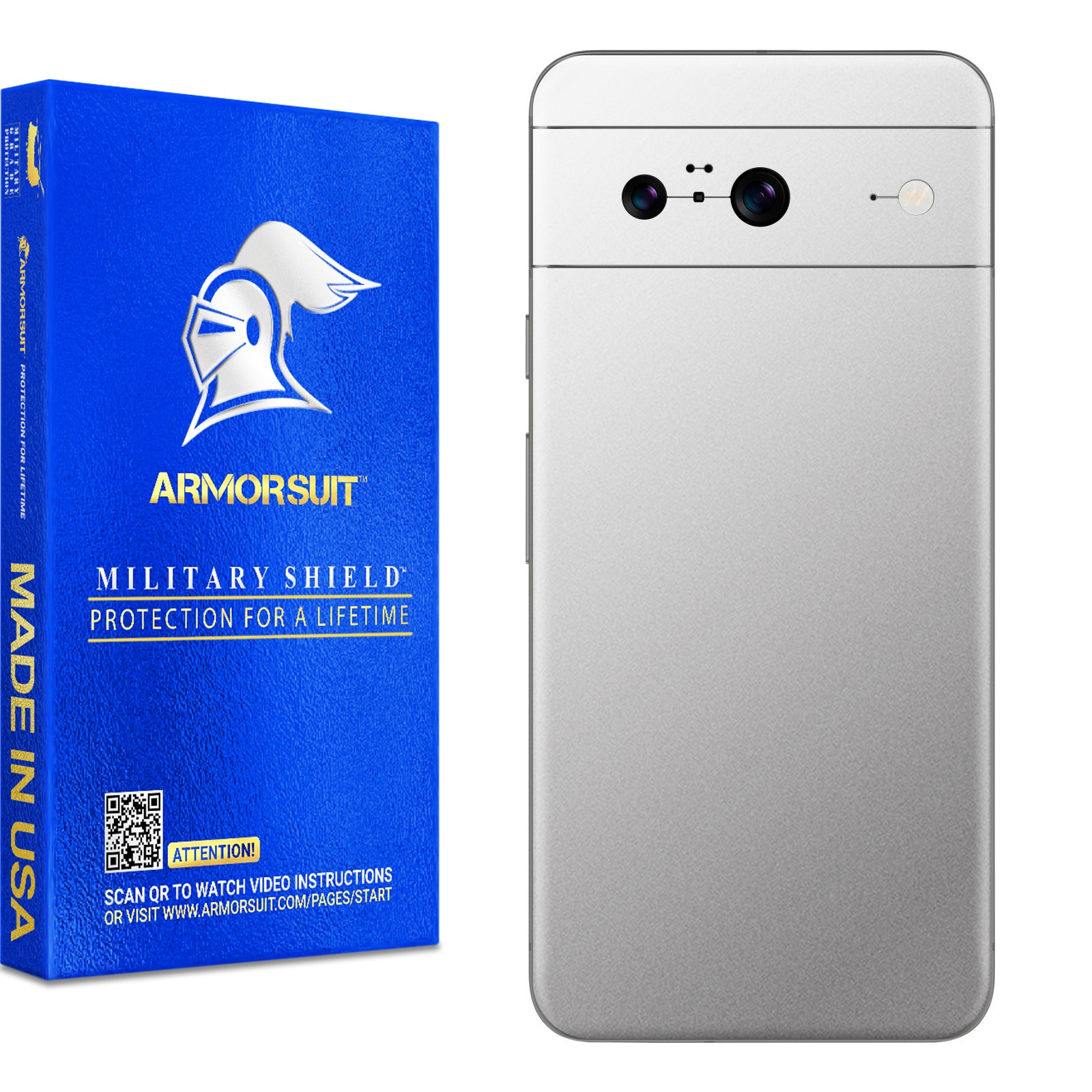 Armorsuit MilitaryShield Vinyl Skin Wrap Film for Google Pixel 8