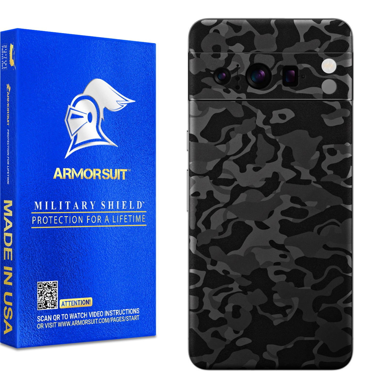 Armorsuit MilitaryShield Vinyl Skin Wrap Film for Google Pixel 8 Pro