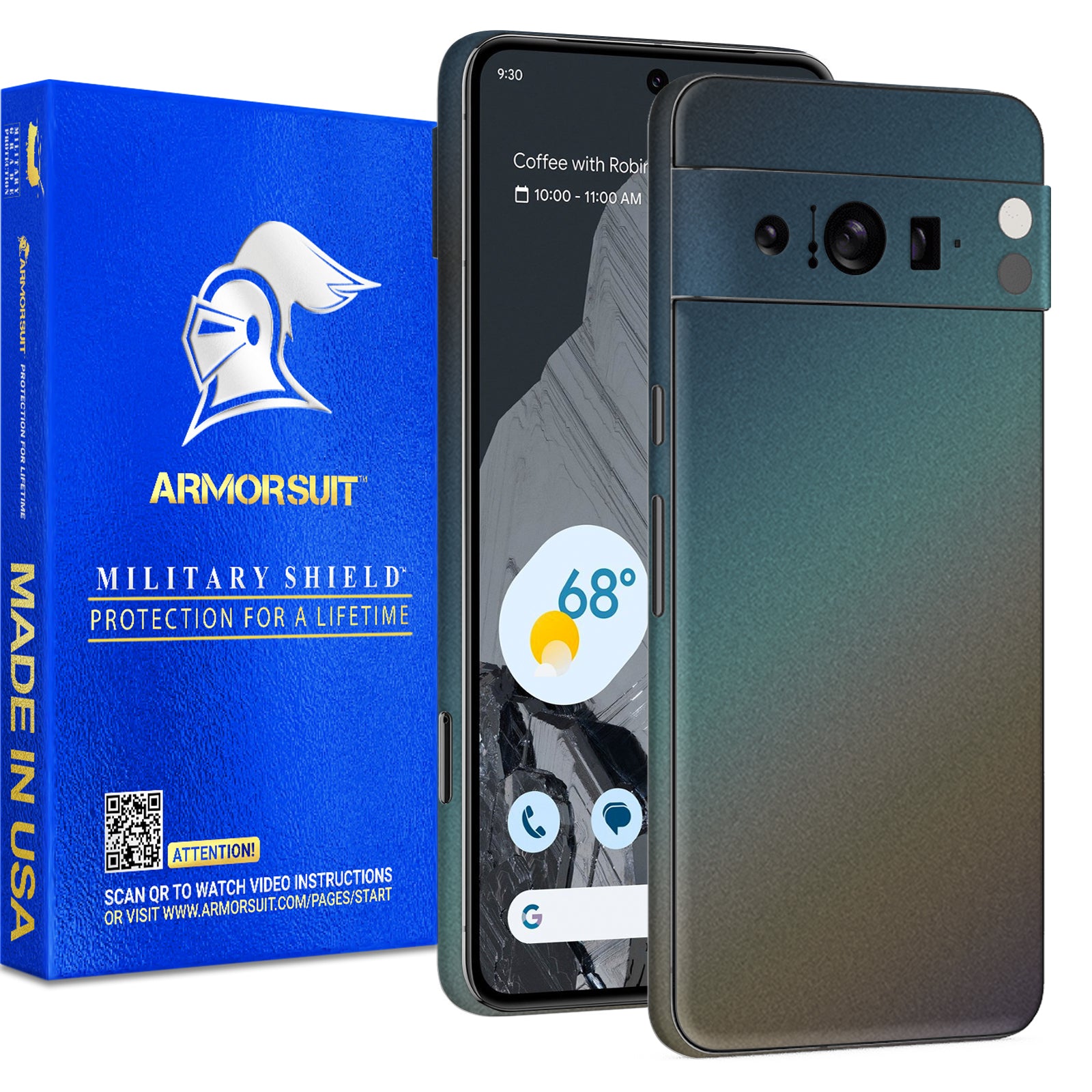 Armorsuit MilitaryShield Vinyl Skin Wrap Film for Google Pixel 8 Pro