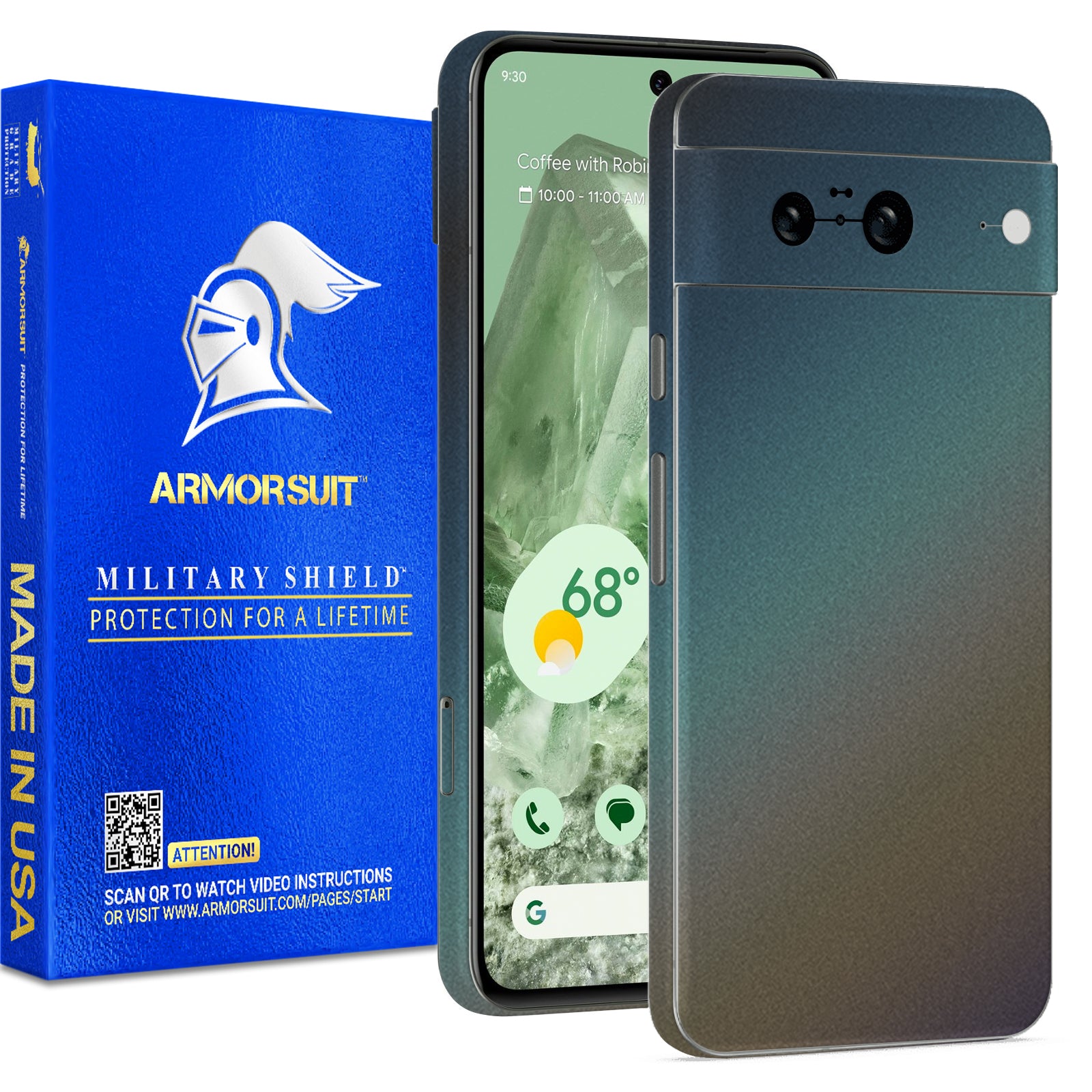 Armorsuit MilitaryShield Vinyl Skin Wrap Film for Google Pixel 8