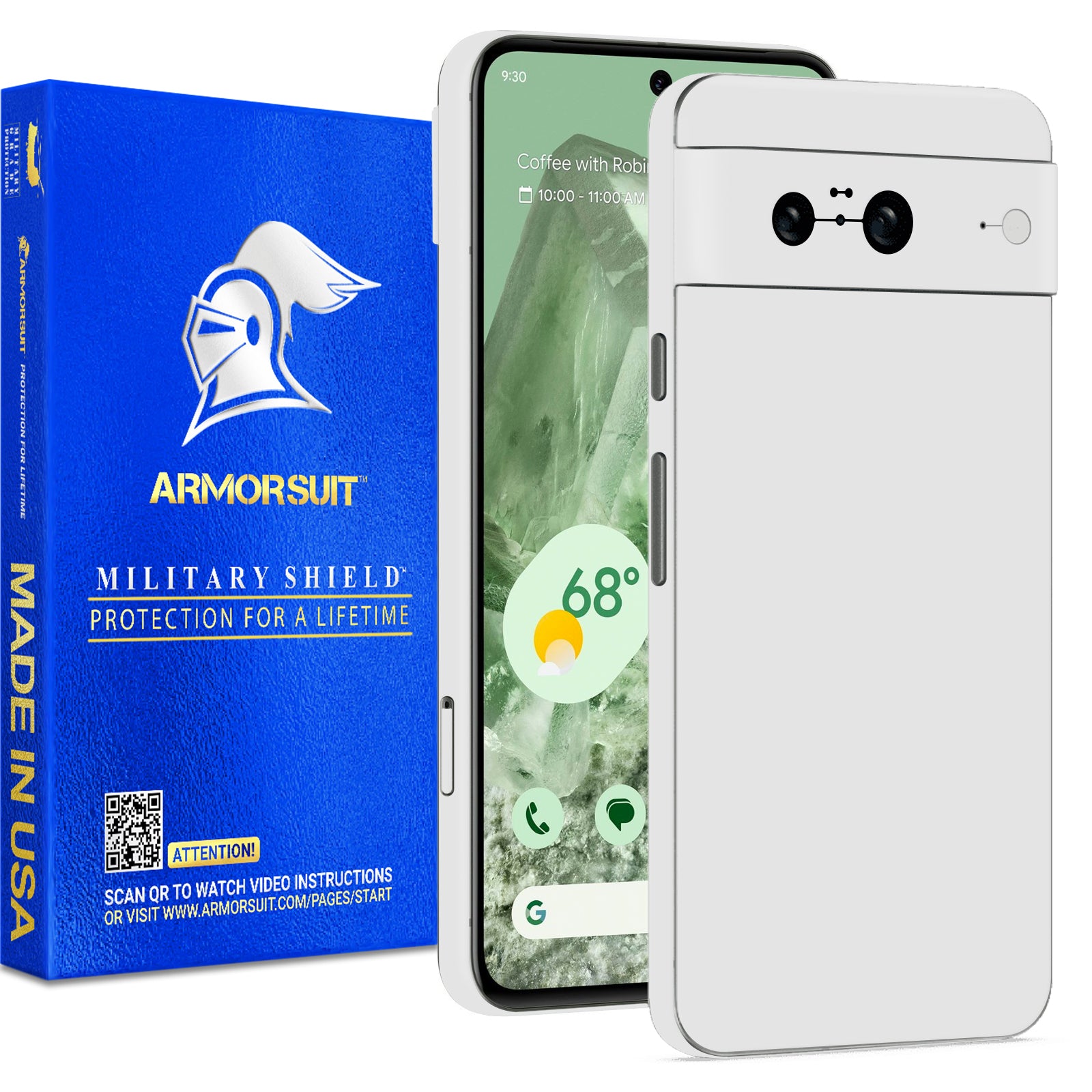 Armorsuit MilitaryShield Vinyl Skin Wrap Film for Google Pixel 8