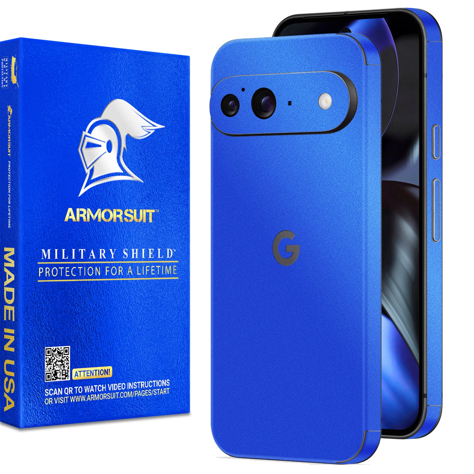 [2 Pack] Armorsuit MilitaryShield Vinyl Skin Wrap Film for Google Pixel 9