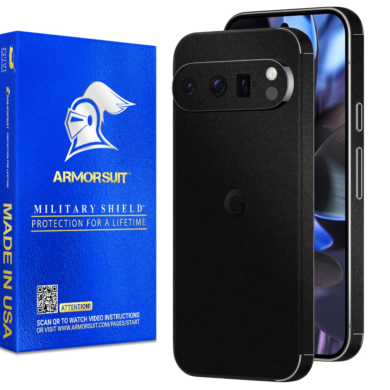 2 Pack] Armorsuit MilitaryShield Vinyl Skin Wrap Film for Google Pixe
