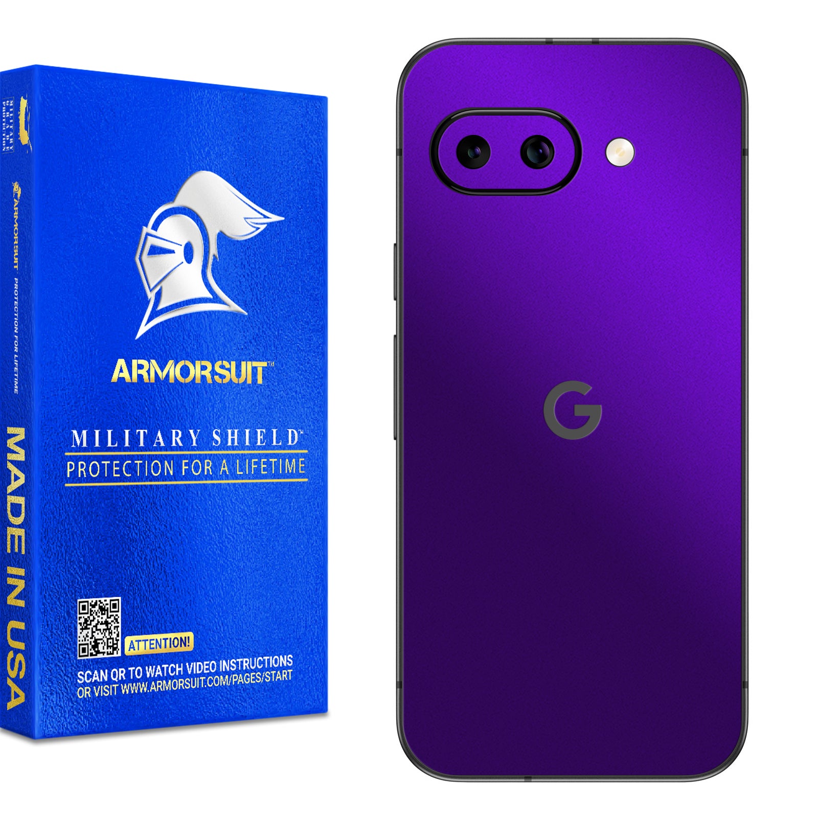 2 Pack] Armorsuit MilitaryShield Vinyl Skin Wrap Film for Google Pixe