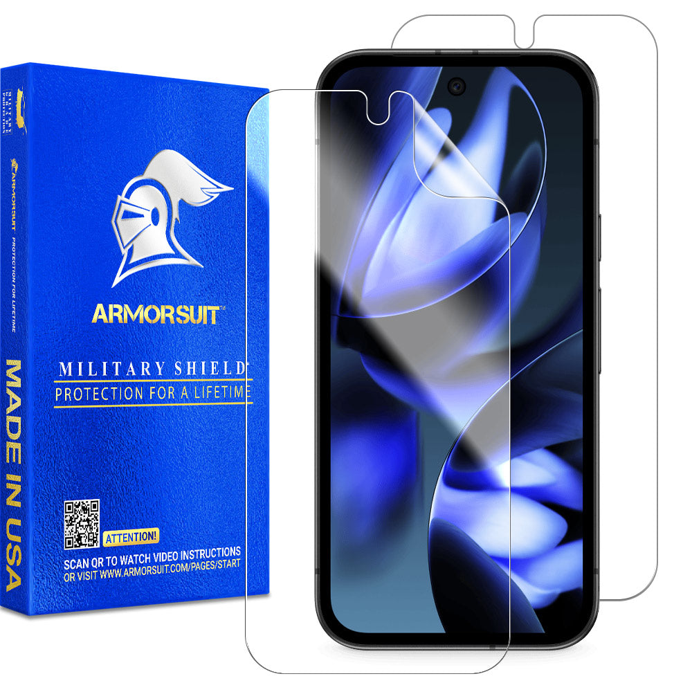 [2-Pack] Armorsuit MilitaryShield Screen Protector Film for Google Pixel 9a