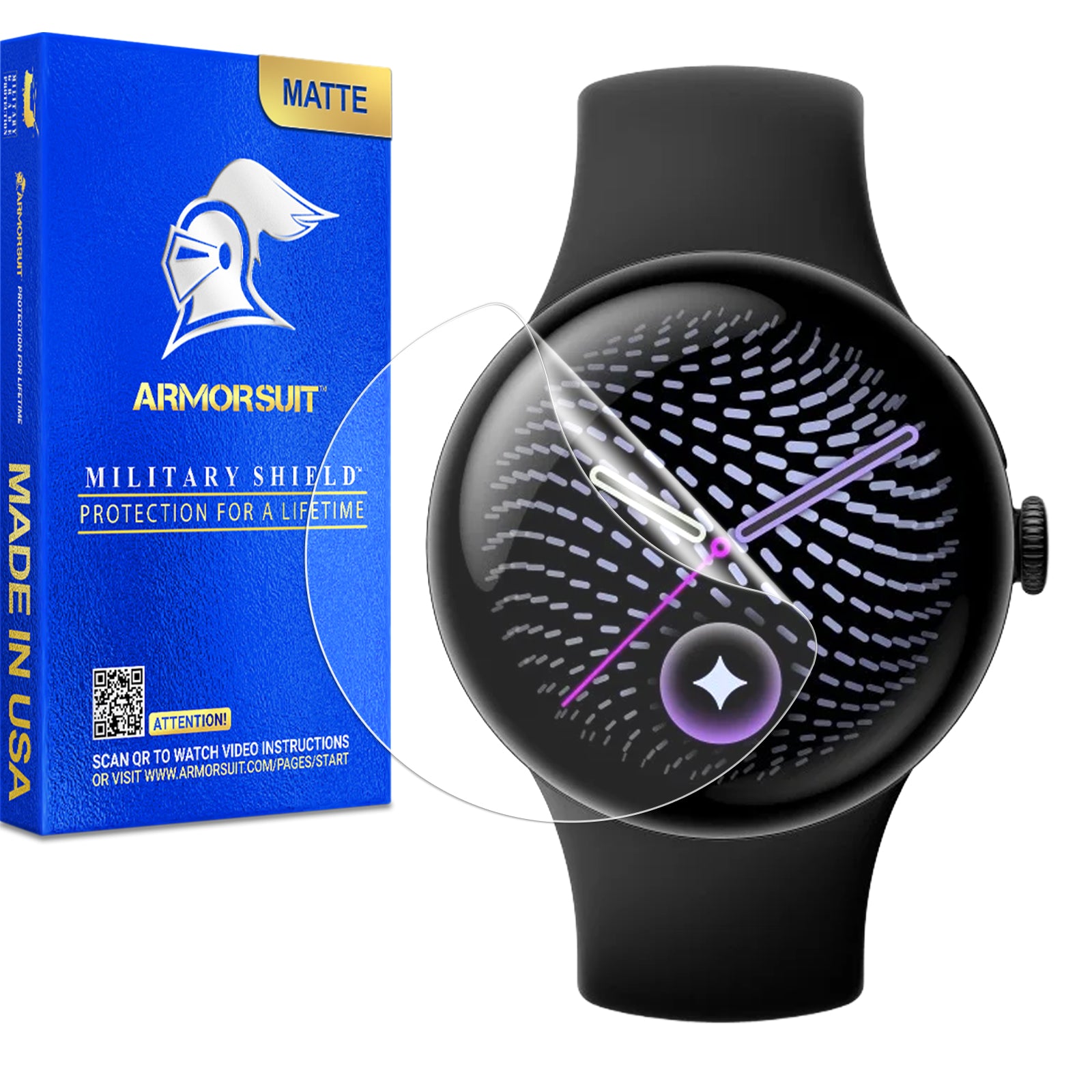 Pre-order [6 Pack] ArmorSuit MilitaryShield Screen Protector Film For Google Pixel Watch 5 (2026)