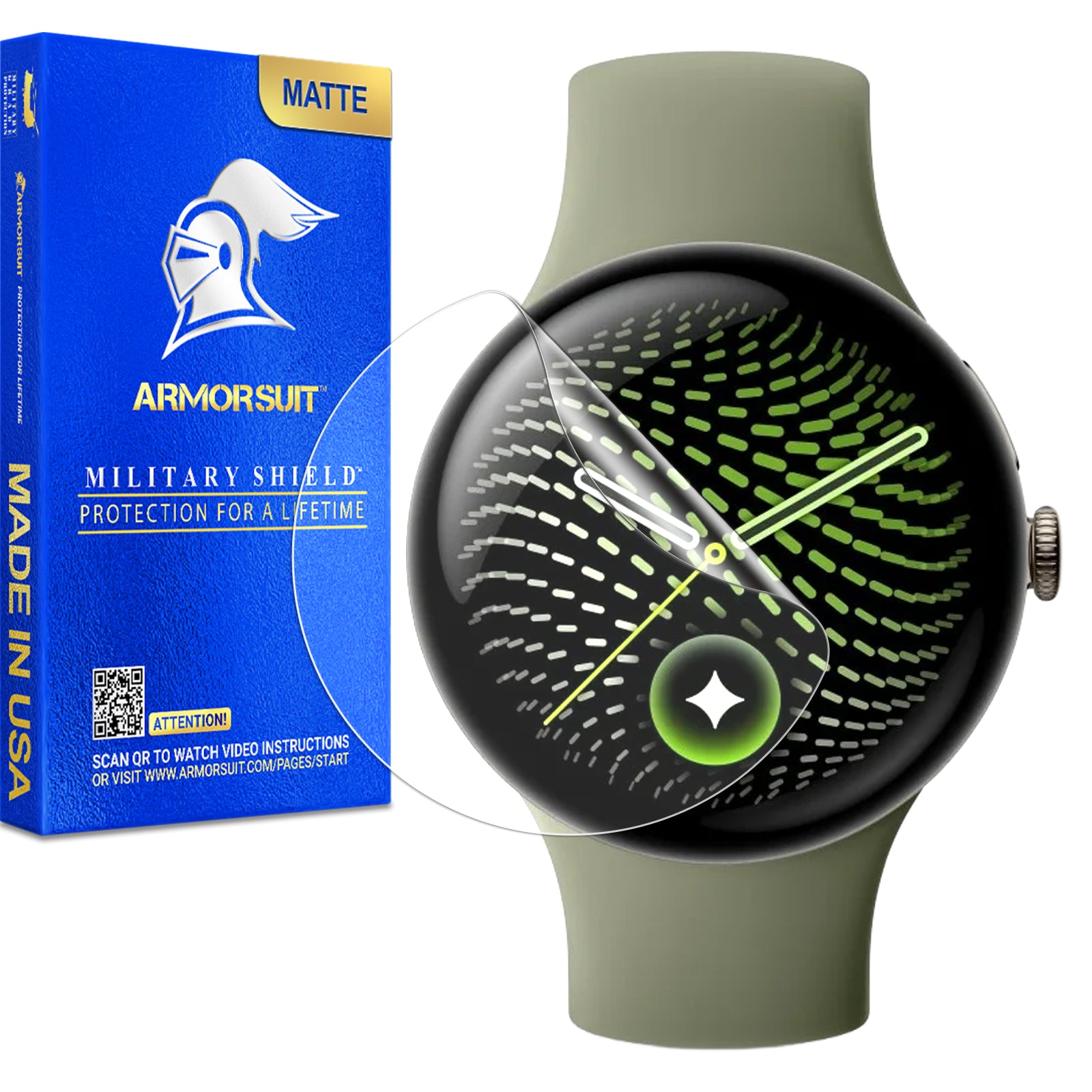 Pre-order [6 Pack] ArmorSuit MilitaryShield Screen Protector Film For Google Pixel Watch 5 (2026)