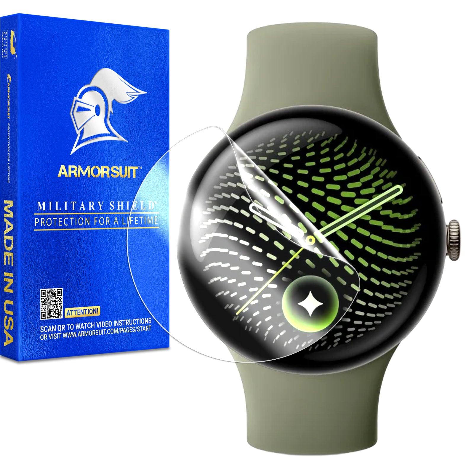 Pre-order [6 Pack] ArmorSuit MilitaryShield Screen Protector Film For Google Pixel Watch 5 (2026)