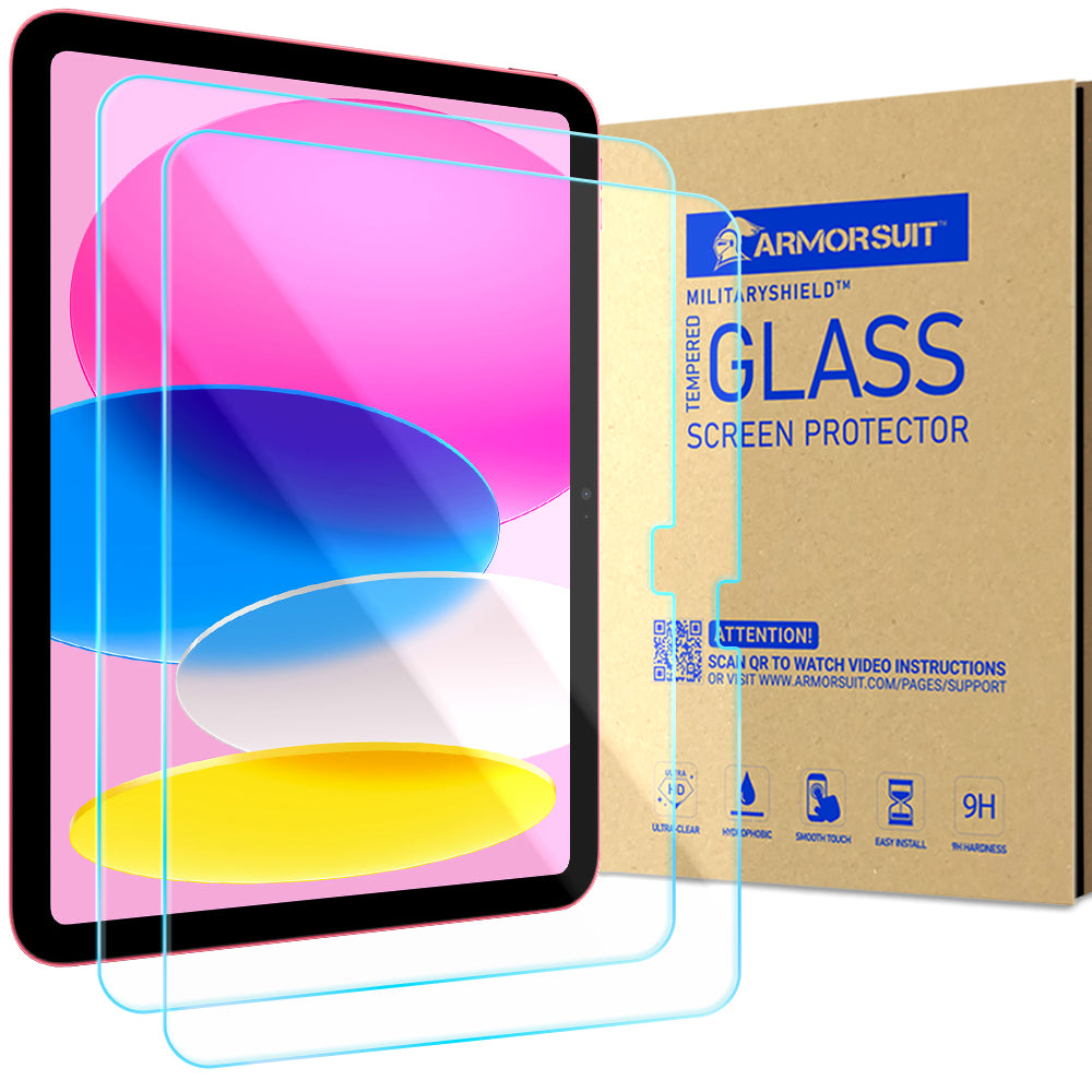 [2 Pack] ArmorSuit Tempered Glass Screen Protector for Apple iPad A16 11" (2025)