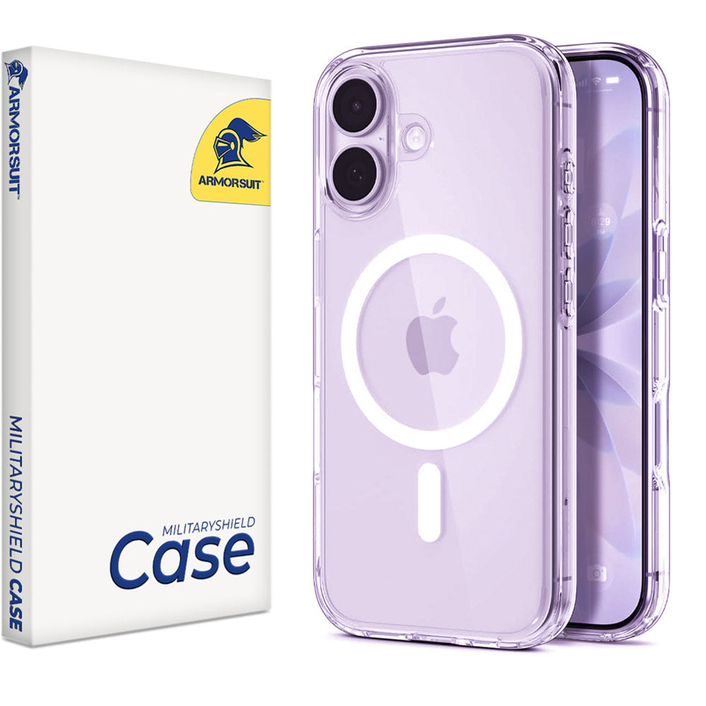 Armorsuit Military-Grade MagSafe Crystal Clear Cases for iPhone 17 Series (Product of USA)