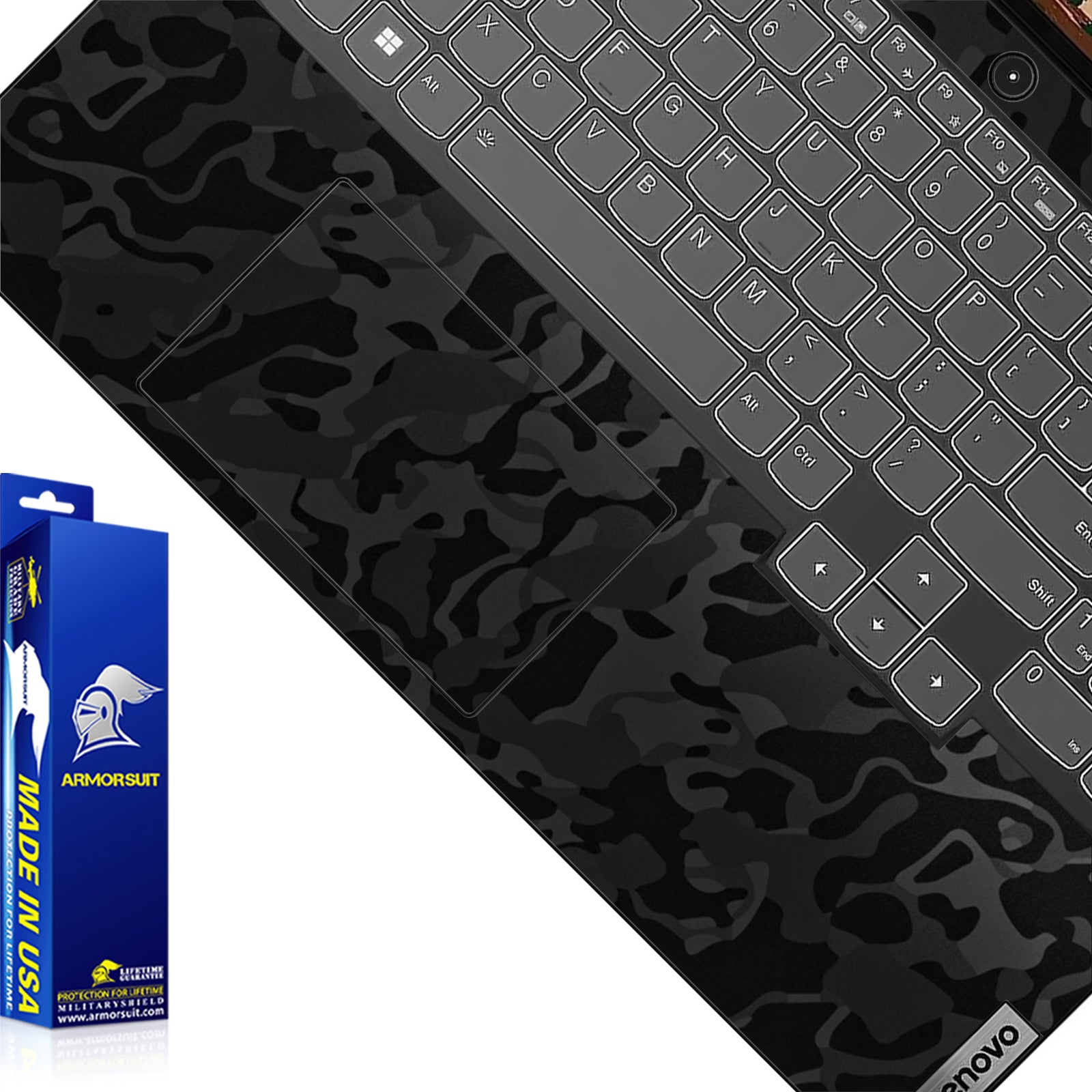 Armorsuit MilitaryShield Vinyl Skin Wrap Film for Lenovo Ideapad 3 Gaming 15ARH7 15.6 (2022 - 2023)