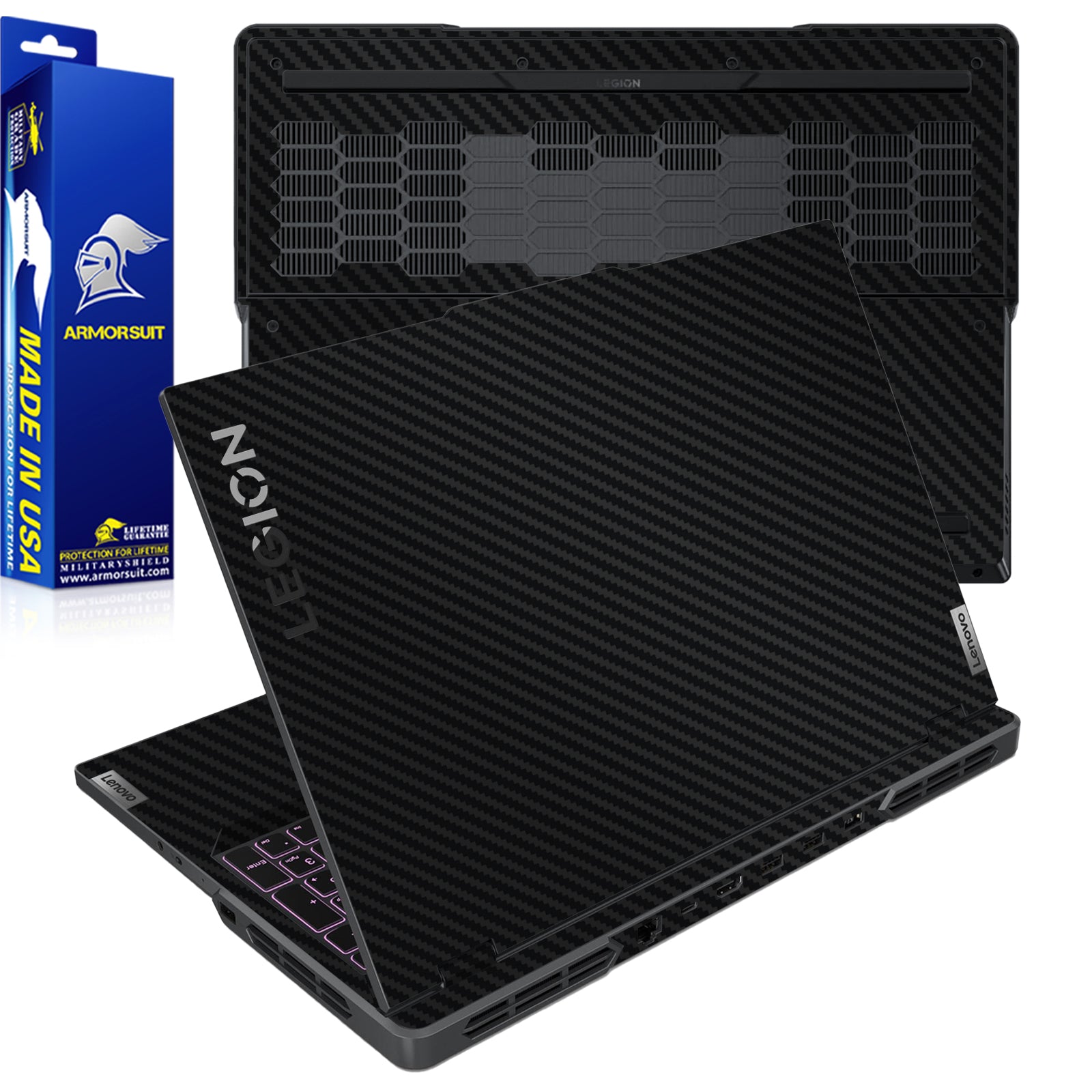 [2 Pack] Armorsuit MilitaryShield Vinyl Skin Wrap Film for Lenovo Legion Pro 5i Gen 9 (2024)