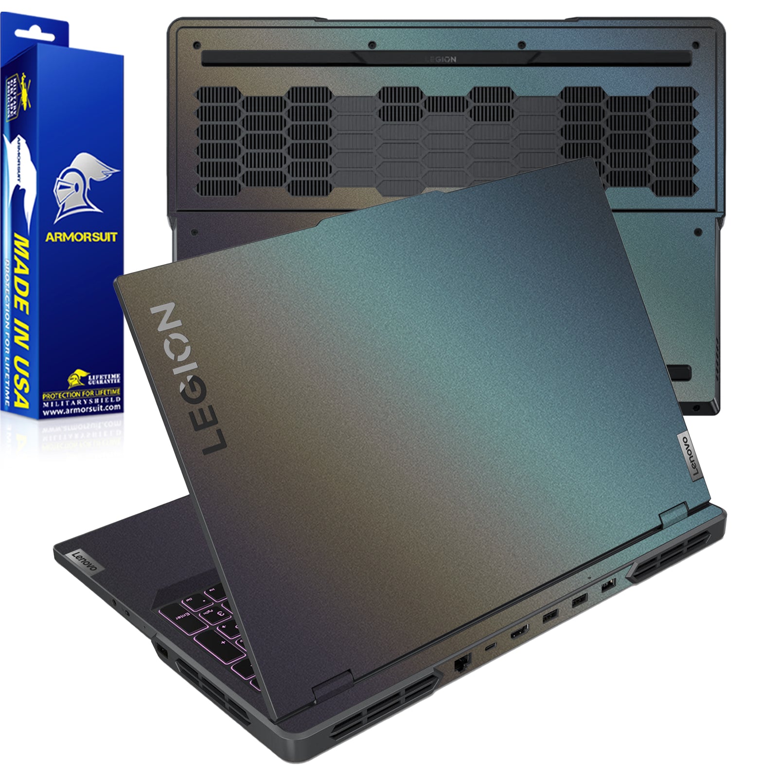 [2 Pack] Armorsuit MilitaryShield Vinyl Skin Wrap Film for Lenovo Legion Pro 5i Gen 9 (2024)