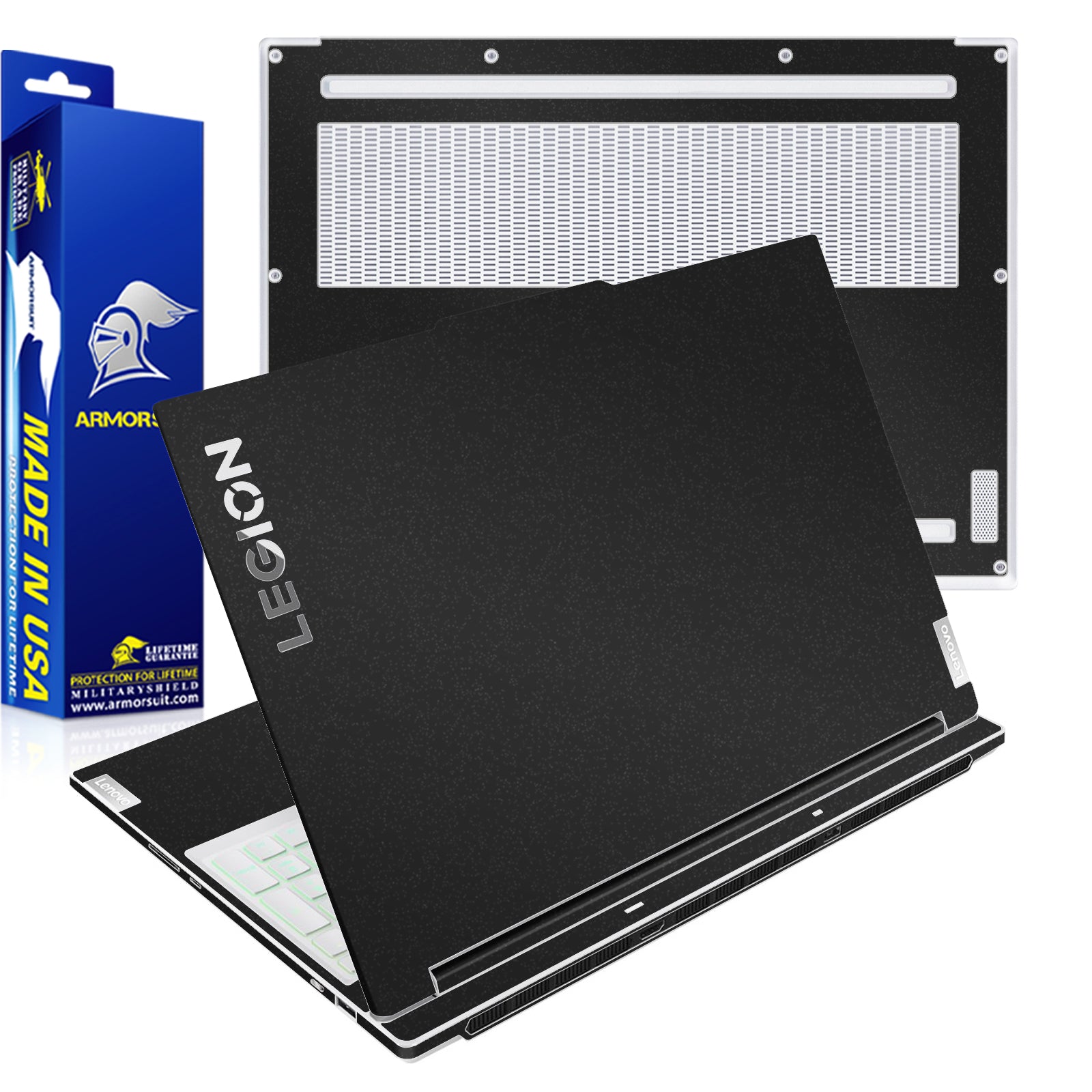 2 Pack] Armorsuit MilitaryShield Vinyl Skin Wrap Film for Lenovo Legi