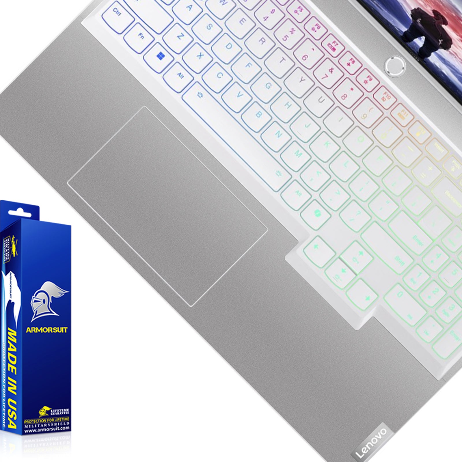 [2 Pack] Armorsuit MilitaryShield Vinyl Skin Wrap Film for Lenovo Legion 7 / 7i  (2024)