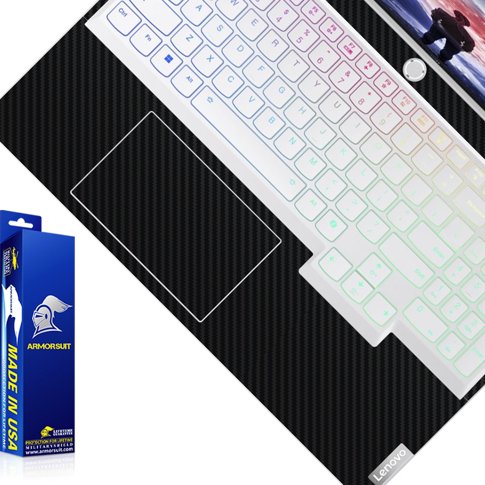 [2 Pack] Armorsuit MilitaryShield Vinyl Skin Wrap Film for Lenovo Legion 7 / 7i  (2024)