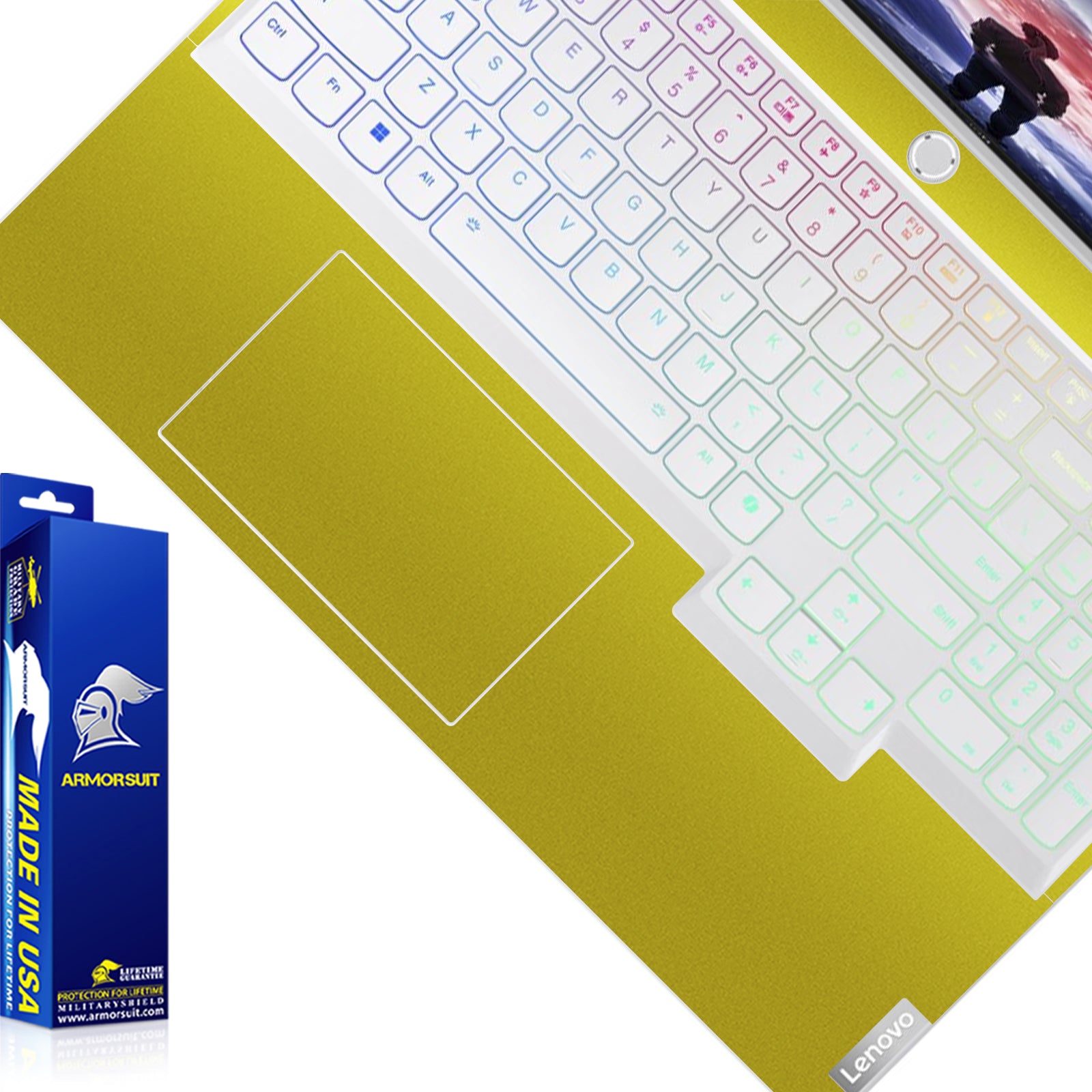 [2 Pack] Armorsuit MilitaryShield Vinyl Skin Wrap Film for Lenovo Legion 7 / 7i  (2024)