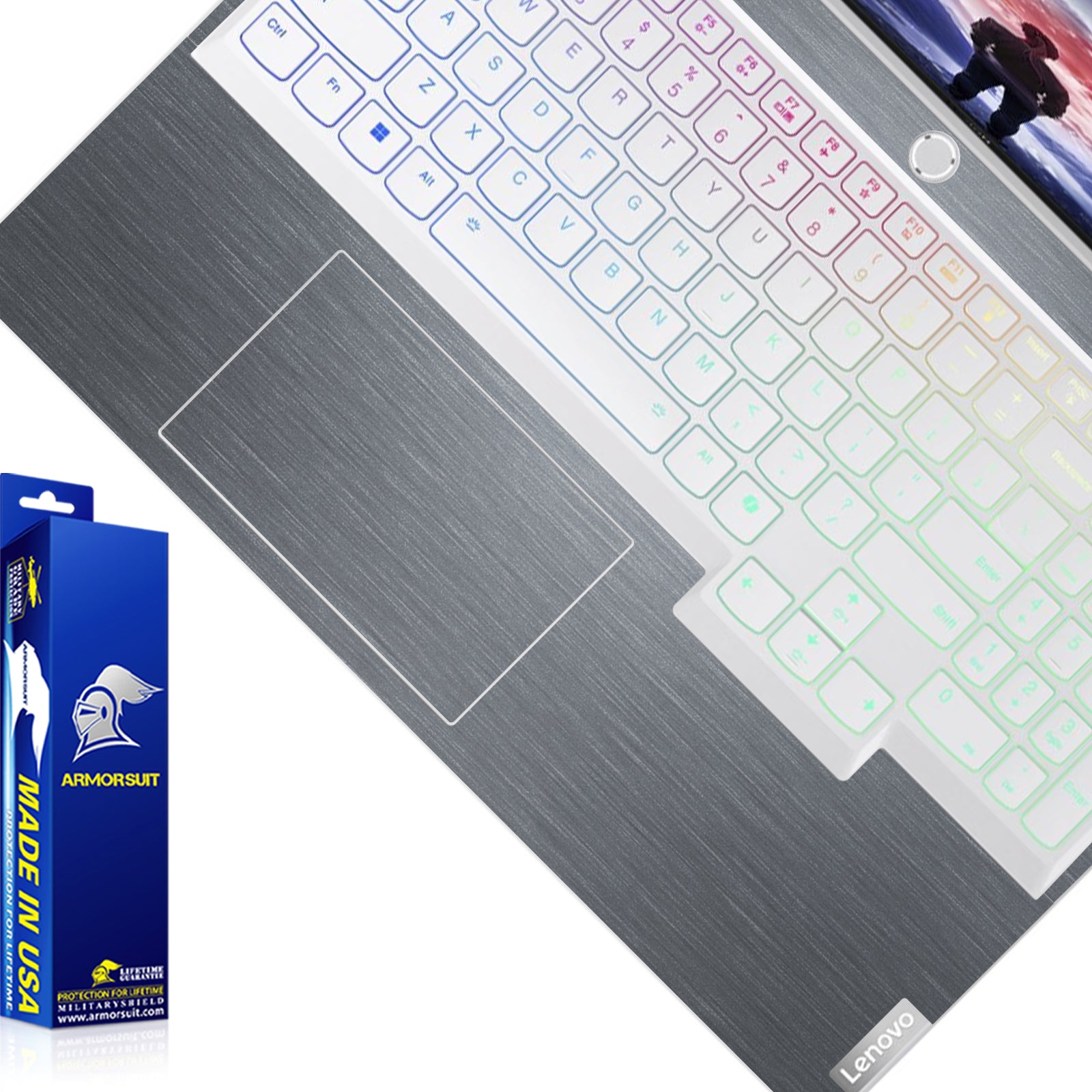 [2 Pack] Armorsuit MilitaryShield Vinyl Skin Wrap Film for Lenovo Legion 7 / 7i  (2024)