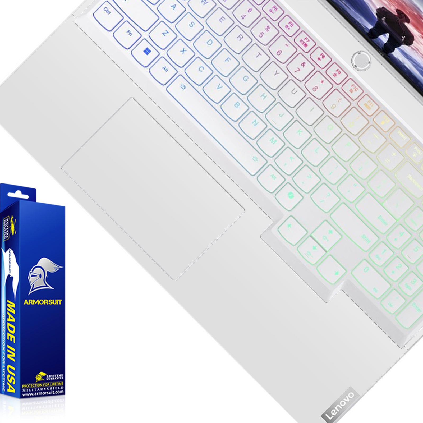 [2 Pack] Armorsuit MilitaryShield Vinyl Skin Wrap Film for Lenovo Legion 7 / 7i  (2024)