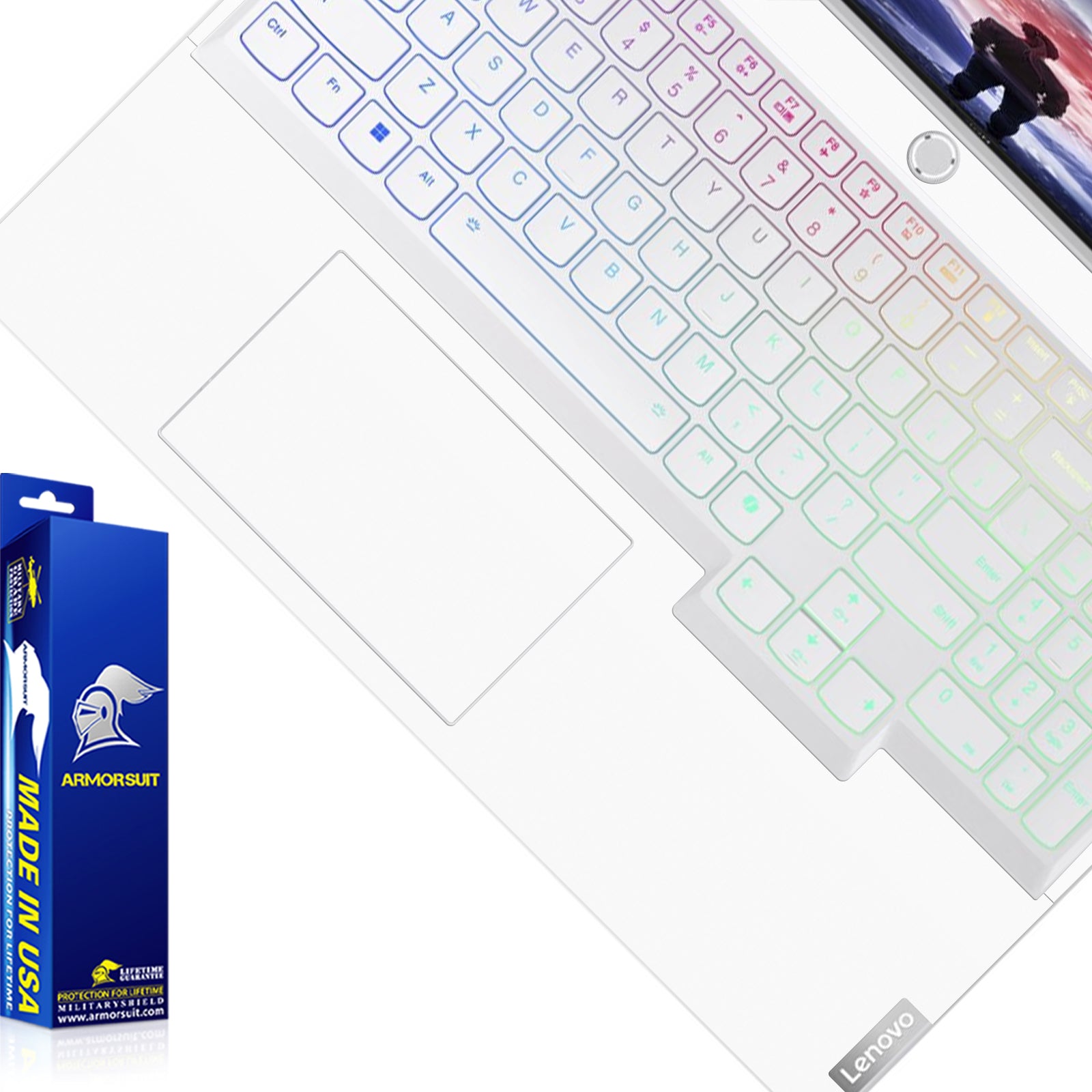 [2 Pack] Armorsuit MilitaryShield Vinyl Skin Wrap Film for Lenovo Legion 7 / 7i  (2024)