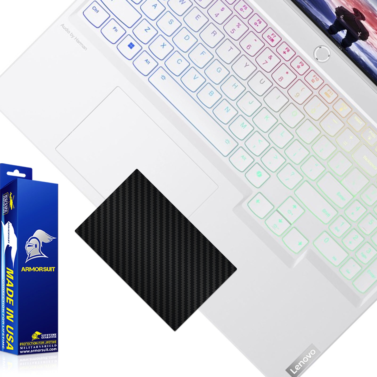 [2 Pack] Armorsuit MilitaryShield Vinyl Skin Wrap Film for Lenovo Legion 7 / 7i  (2024)
