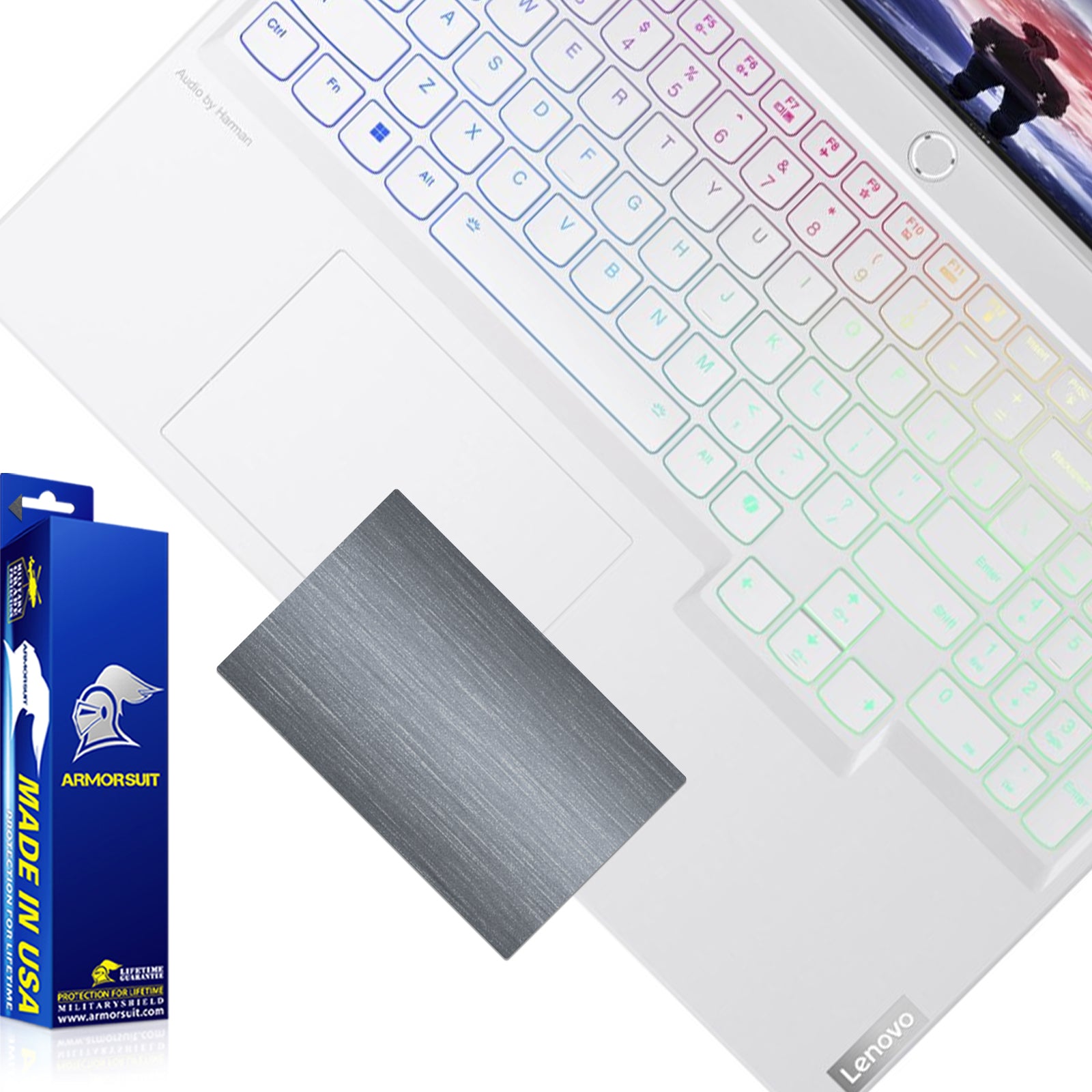 [2 Pack] Armorsuit MilitaryShield Vinyl Skin Wrap Film for Lenovo Legion 7 / 7i  (2024)