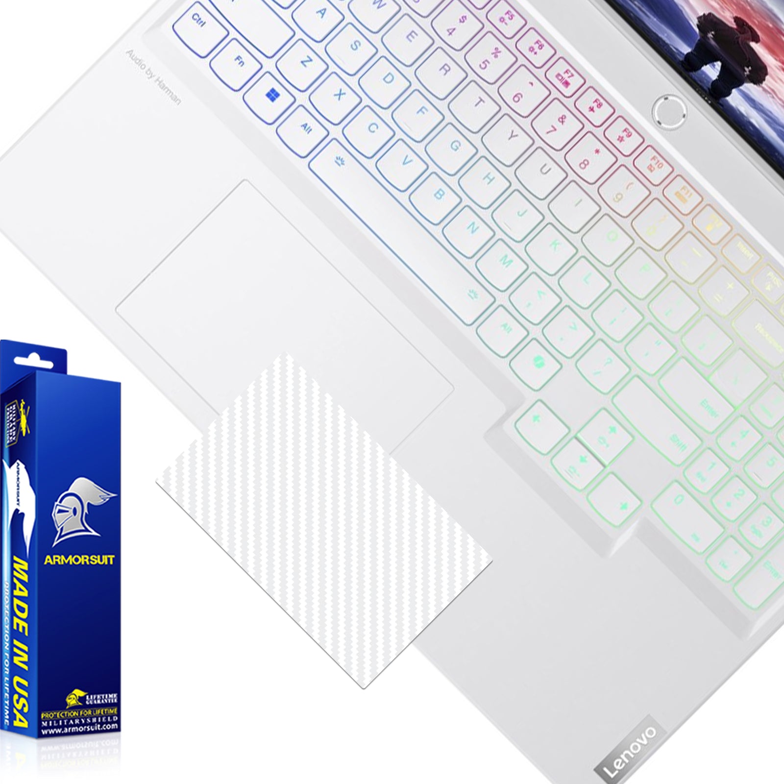 [2 Pack] Armorsuit MilitaryShield Vinyl Skin Wrap Film for Lenovo Legion 7 / 7i  (2024)