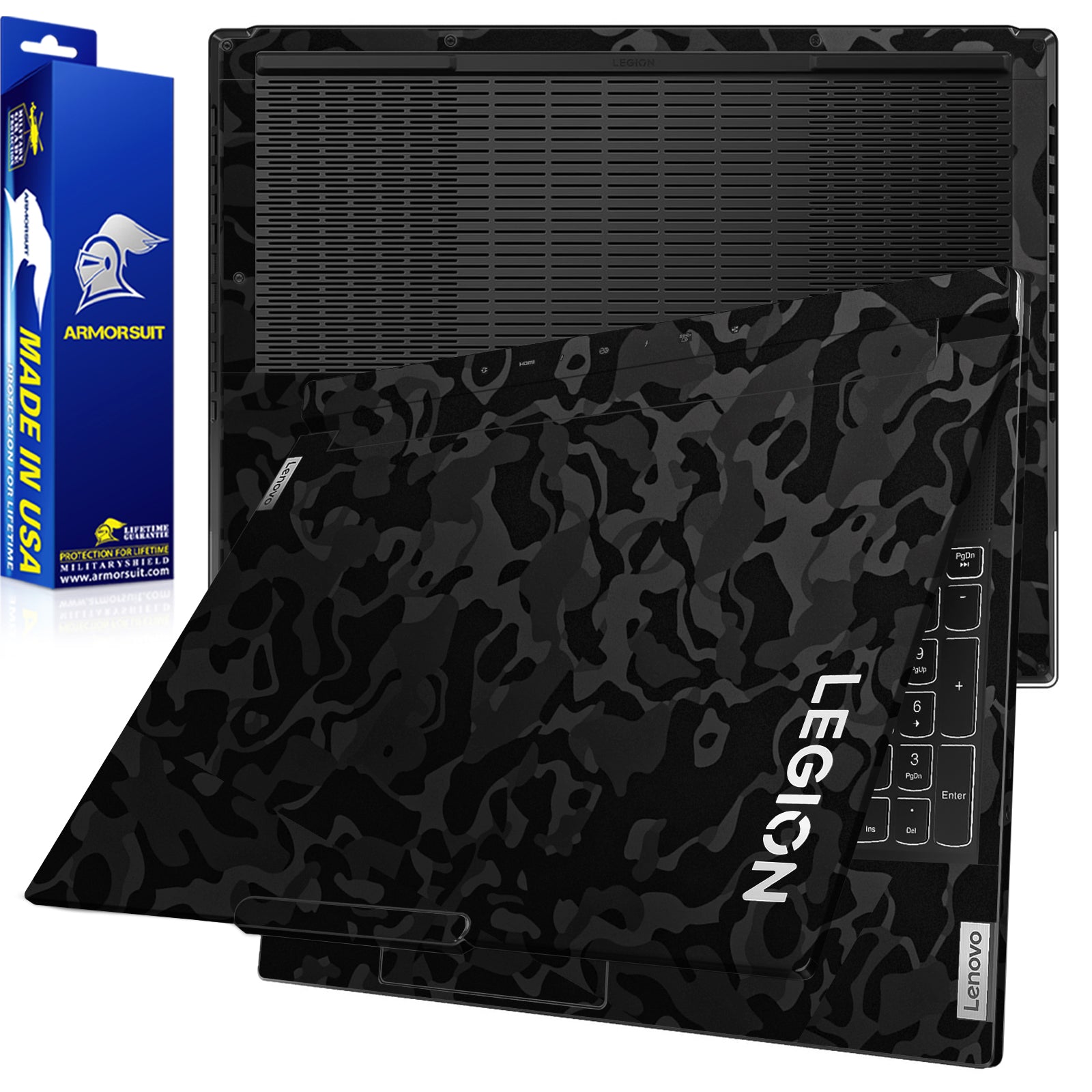Armorsuit MilitaryShield Vinyl Skin Wrap Film for Lenovo Legion 9i 8 Gen (16in)