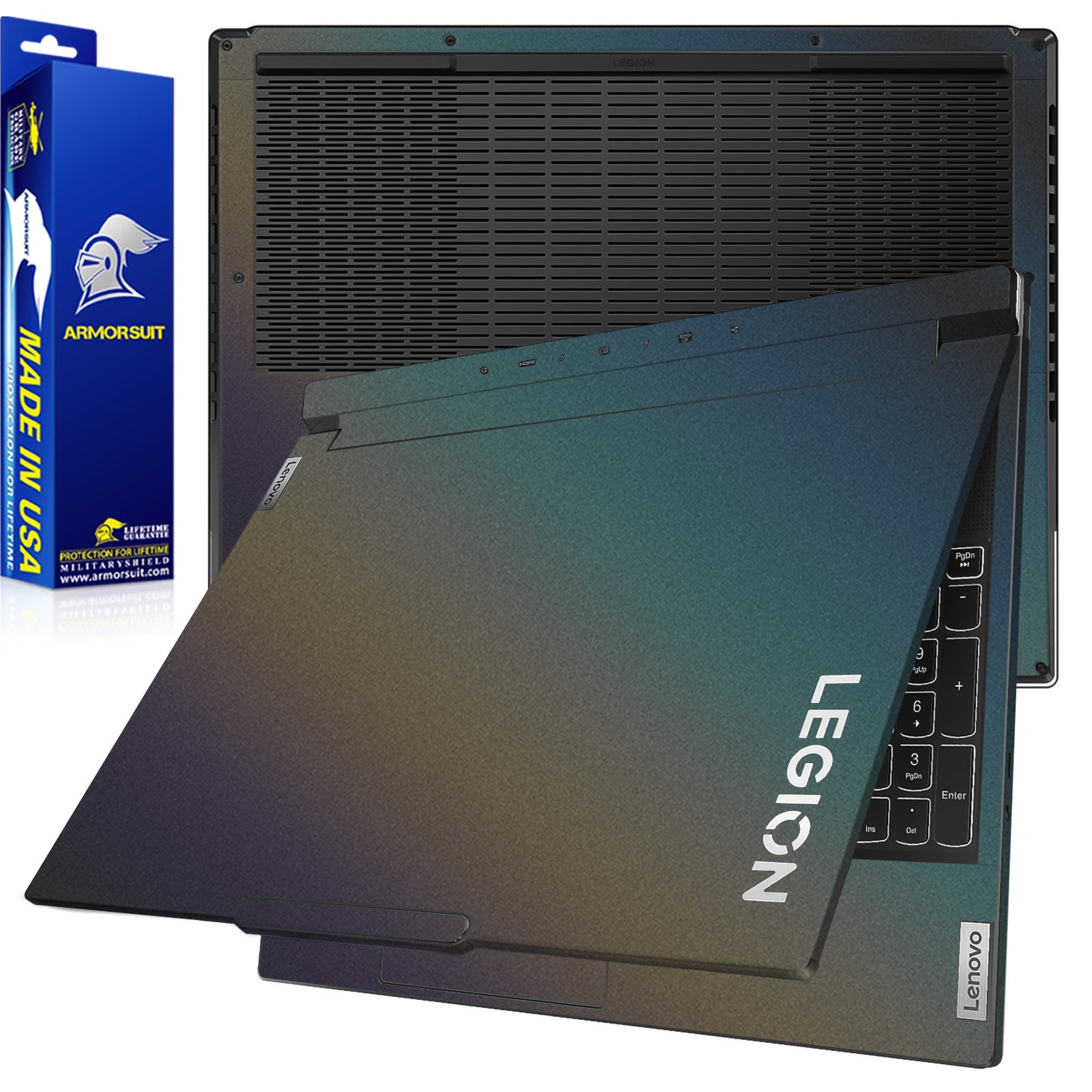 Armorsuit MilitaryShield Vinyl Skin Wrap Film for Lenovo Legion 9i 8 Gen (16in)