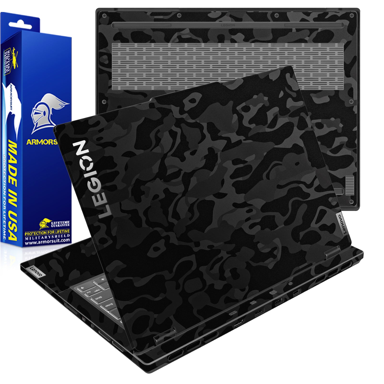 [2 Pack] Armorsuit MilitaryShield Vinyl Skin Wrap Film for Legion Slim 5 / 5i (2023 14 Inch)