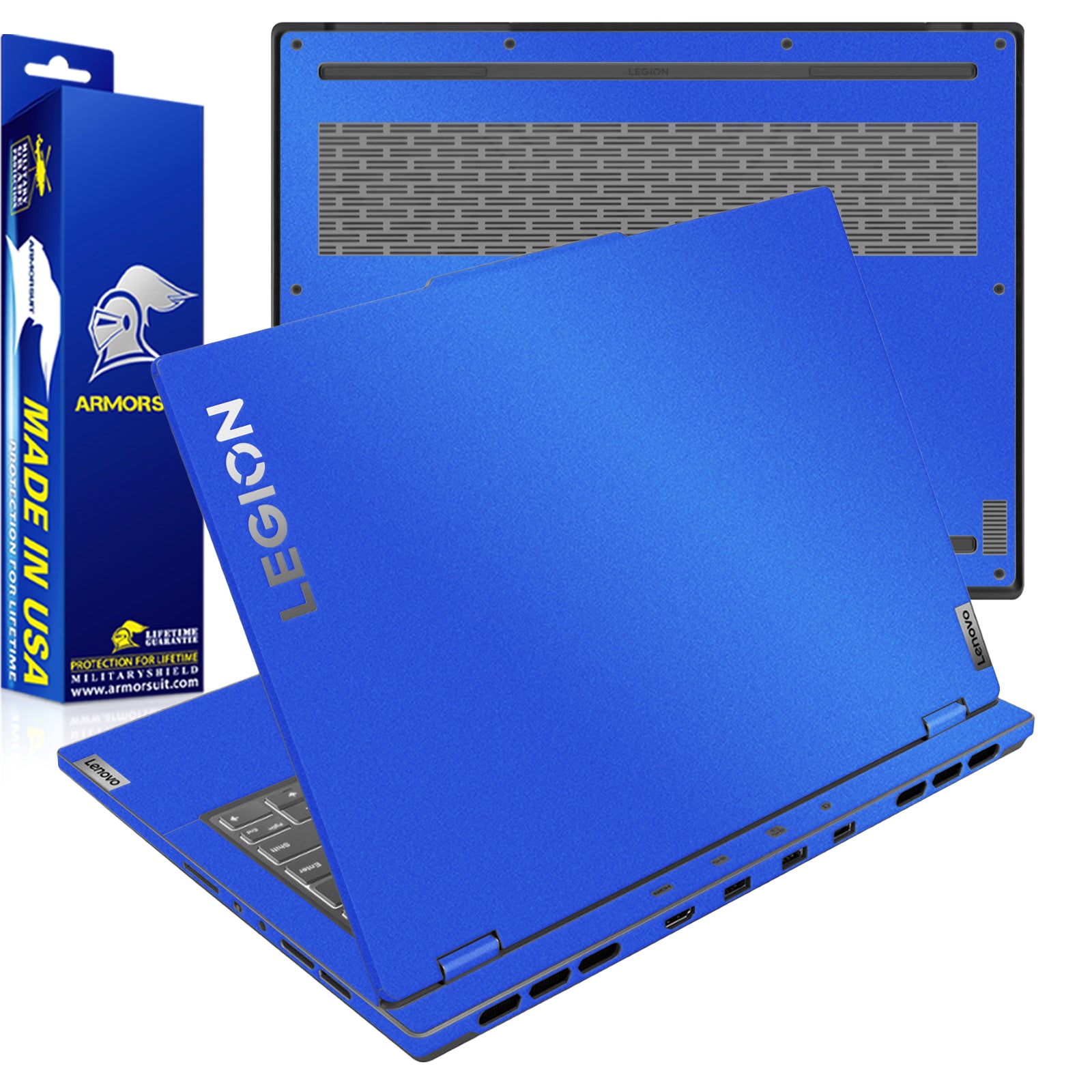 [2 Pack] Armorsuit MilitaryShield Vinyl Skin Wrap Film for Legion Slim 5 / 5i (2023 14 Inch)