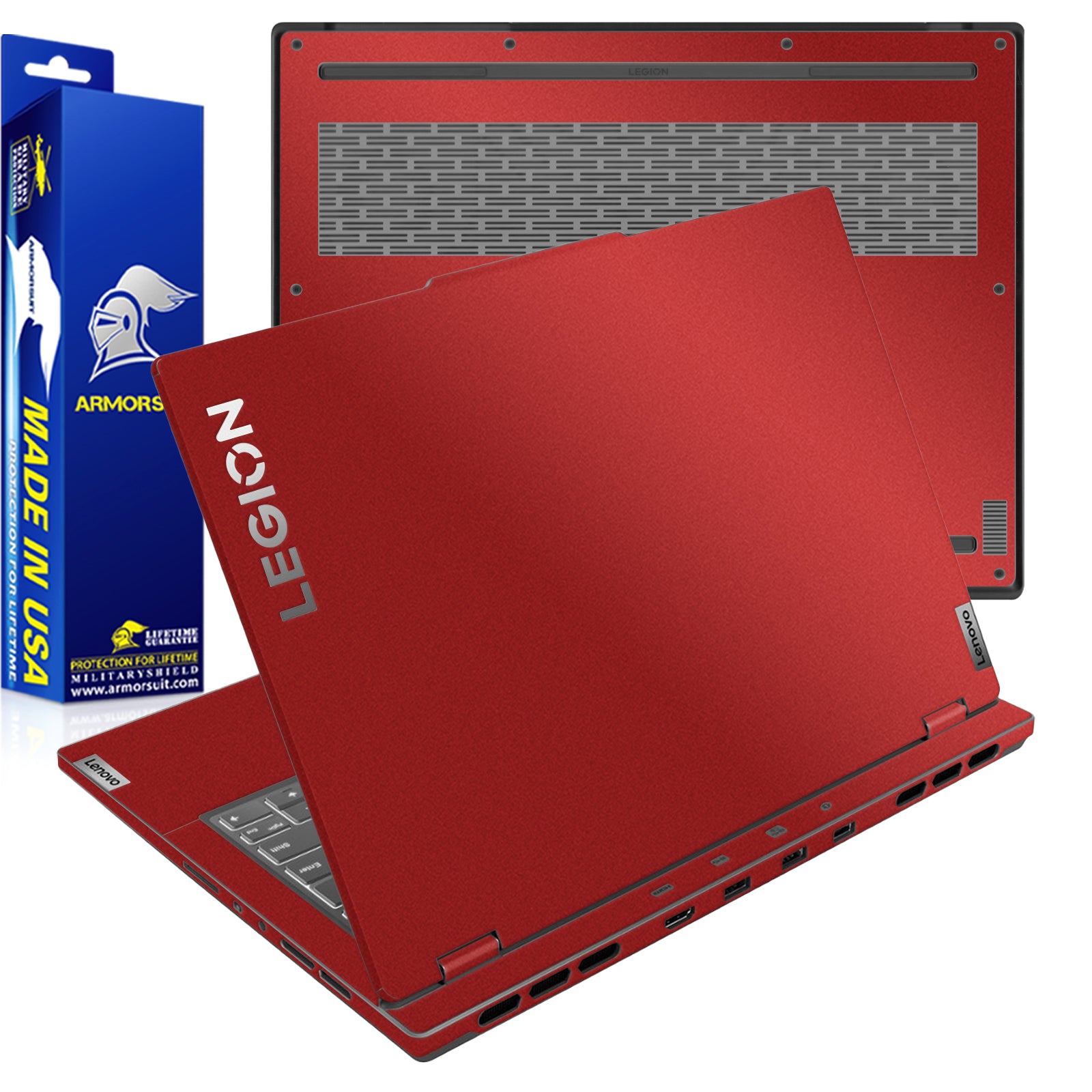 [2 Pack] Armorsuit MilitaryShield Vinyl Skin Wrap Film for Legion Slim 5 / 5i (2023 14 Inch)