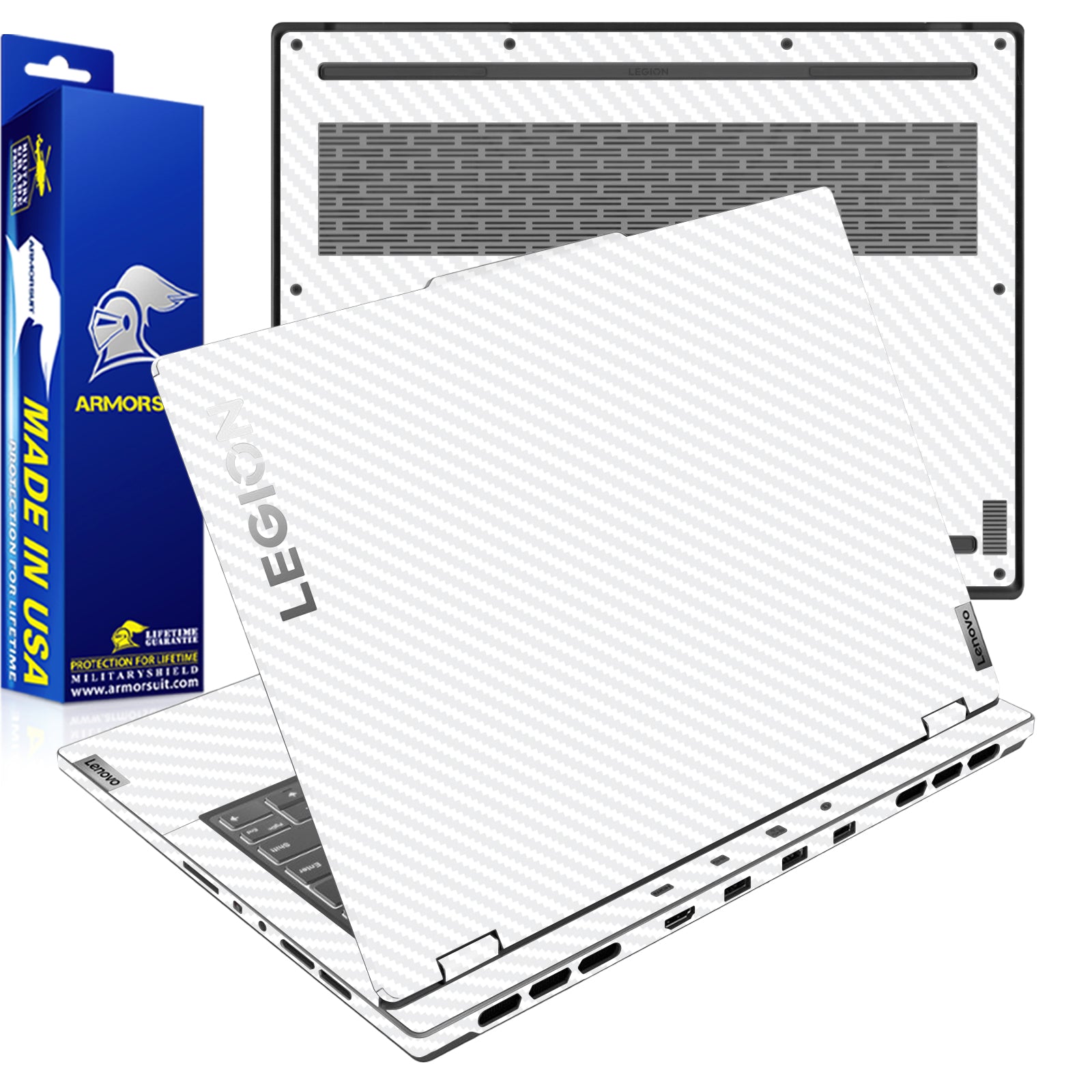 [2 Pack] Armorsuit MilitaryShield Vinyl Skin Wrap Film for Legion Slim 5 / 5i (2023 14 Inch)