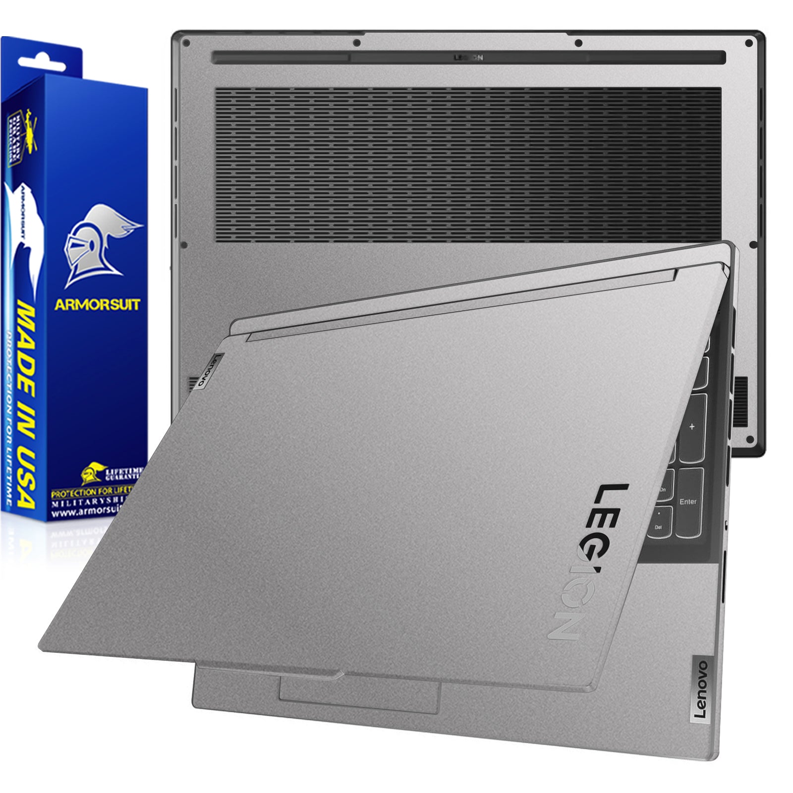 [2 Pack] Armorsuit MilitaryShield Vinyl Skin Wrap Film for Lenovo Legion Slim 7 (Gen 8, 16 Inch) (AMD ONLY)