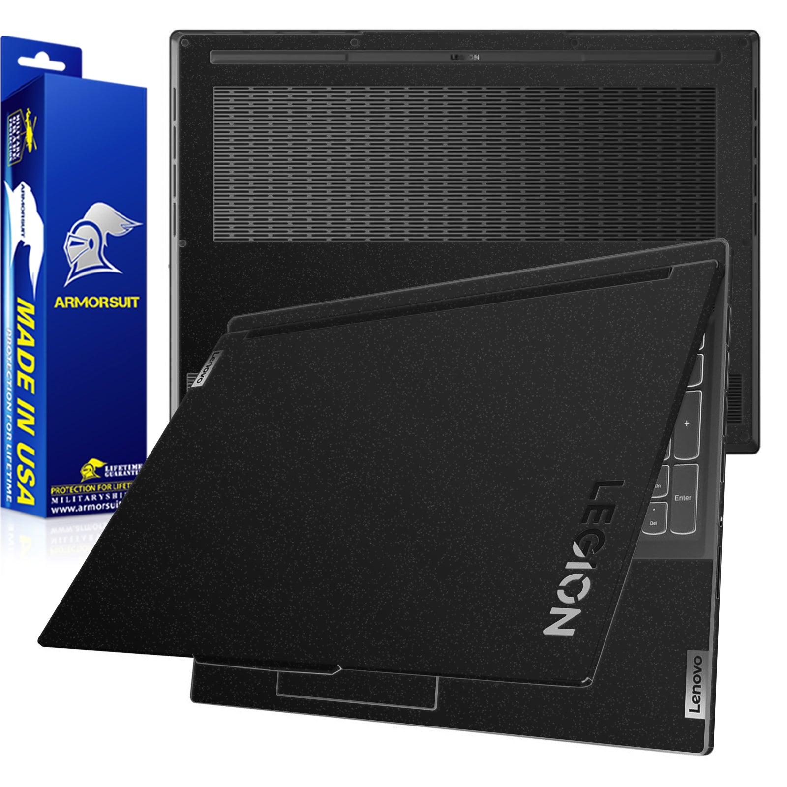 [2 Pack] Armorsuit MilitaryShield Vinyl Skin Wrap Film for Lenovo Legion Slim 7 (Gen 8, 16 Inch) (AMD ONLY)