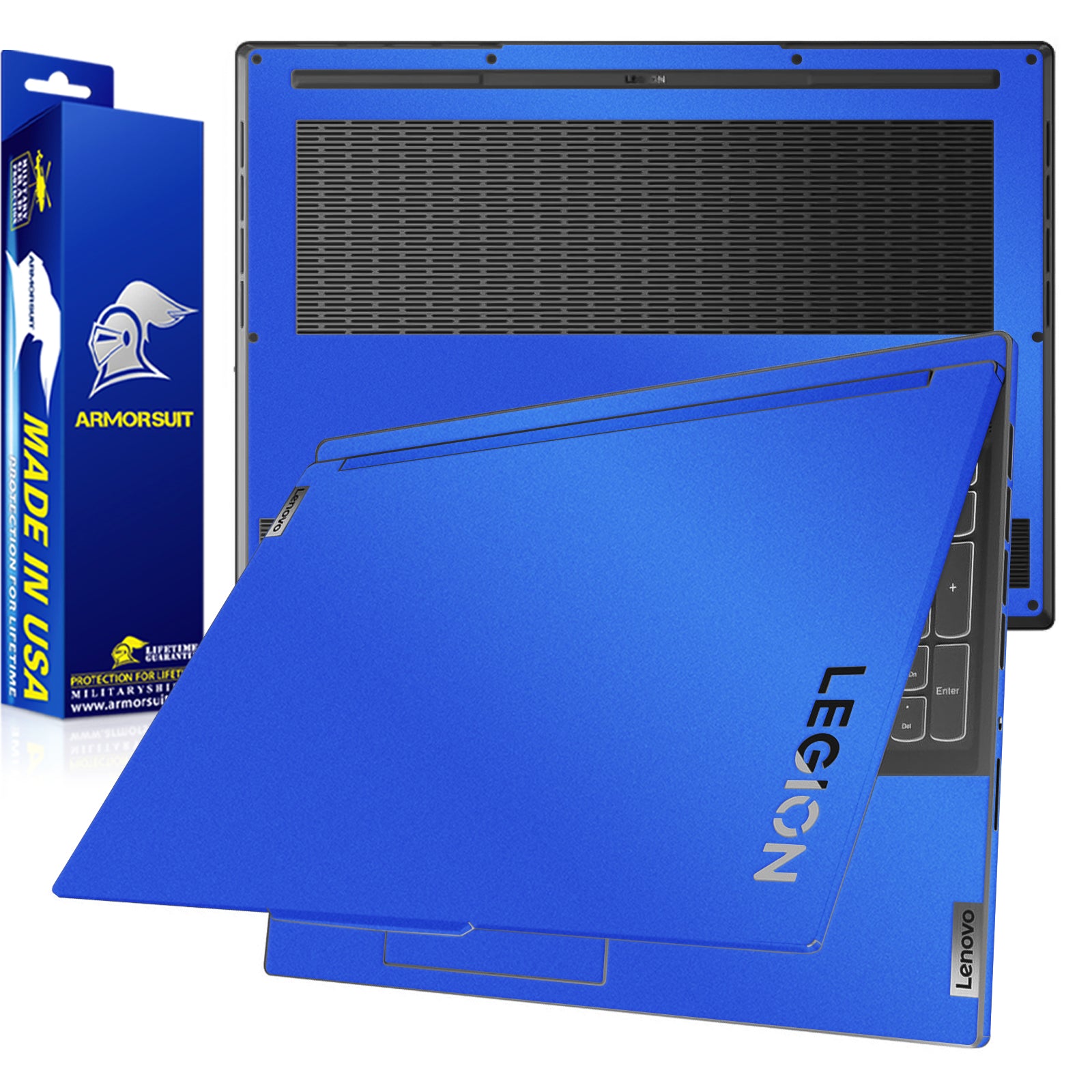 [2 Pack] Armorsuit MilitaryShield Vinyl Skin Wrap Film for Lenovo Legion Slim 7 (Gen 8, 16 Inch) (AMD ONLY)