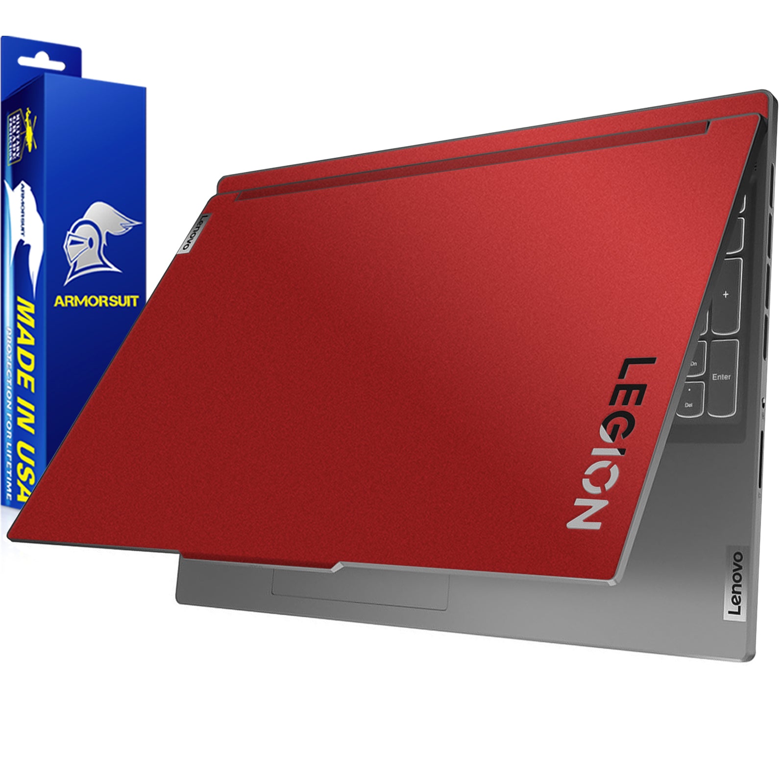[2 Pack] Armorsuit MilitaryShield Vinyl Skin Wrap Film for Lenovo Legion Slim 7 (Gen 8, 16 Inch) (AMD ONLY)
