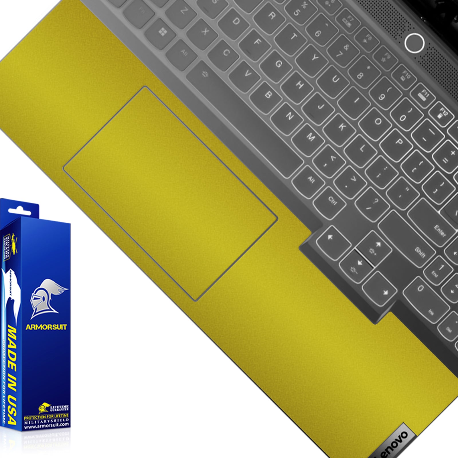 [2 Pack] Armorsuit MilitaryShield Vinyl Skin Wrap Film for Lenovo Legion Slim 7 (Gen 8, 16 Inch) (AMD ONLY)
