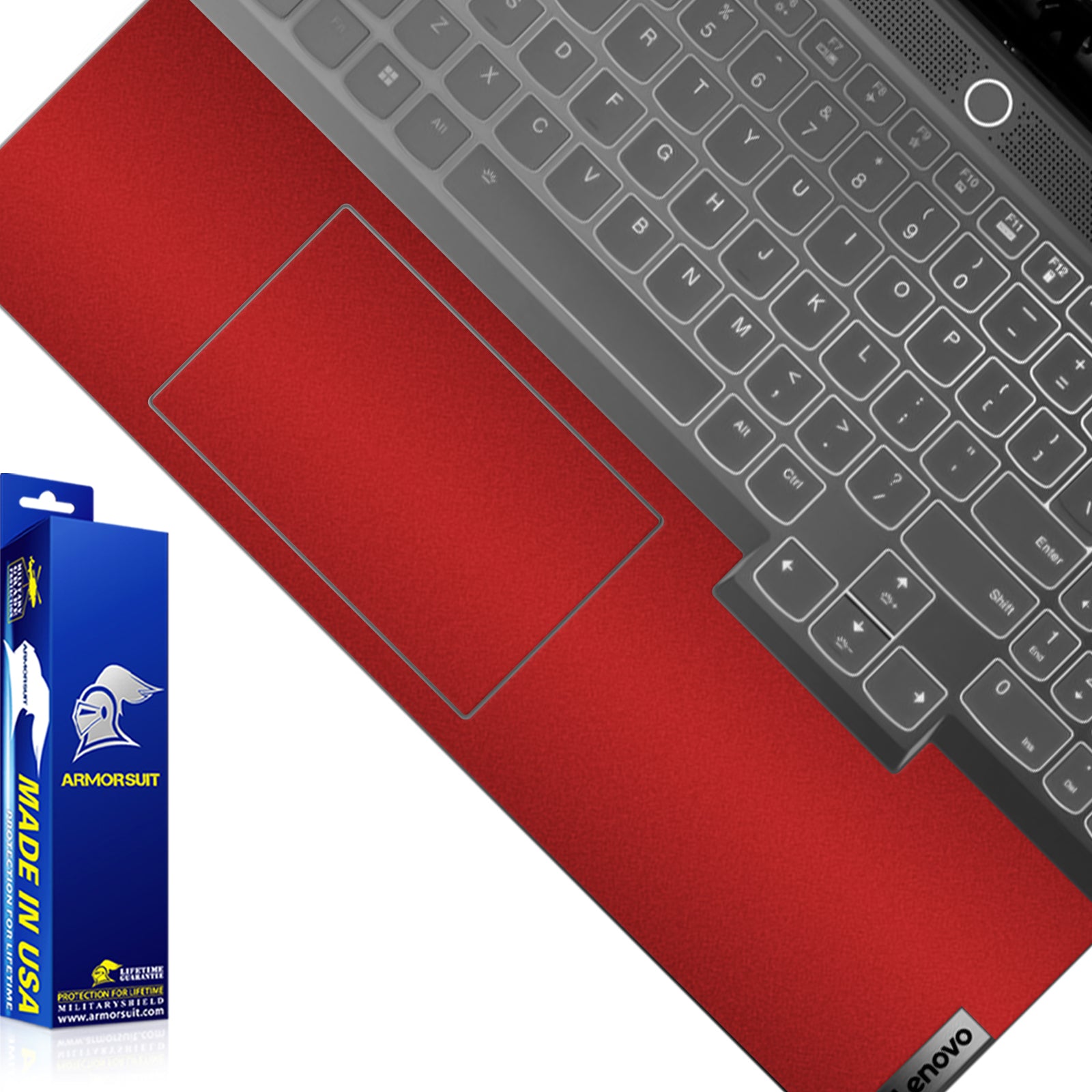 [2 Pack] Armorsuit MilitaryShield Vinyl Skin Wrap Film for Lenovo Legion Slim 7 (Gen 8, 16 Inch) (AMD ONLY)