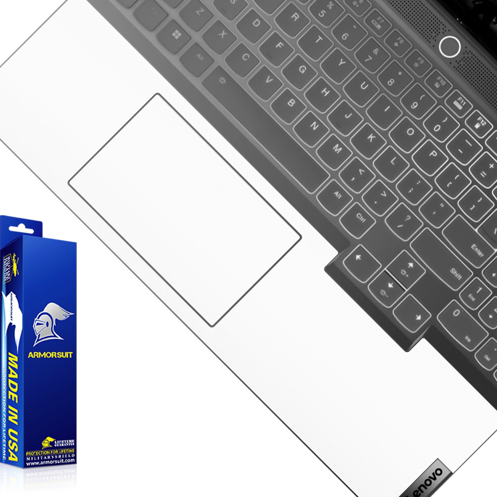 [2 Pack] Armorsuit MilitaryShield Vinyl Skin Wrap Film for Lenovo Legion Slim 7 (Gen 8, 16 Inch) (AMD ONLY)
