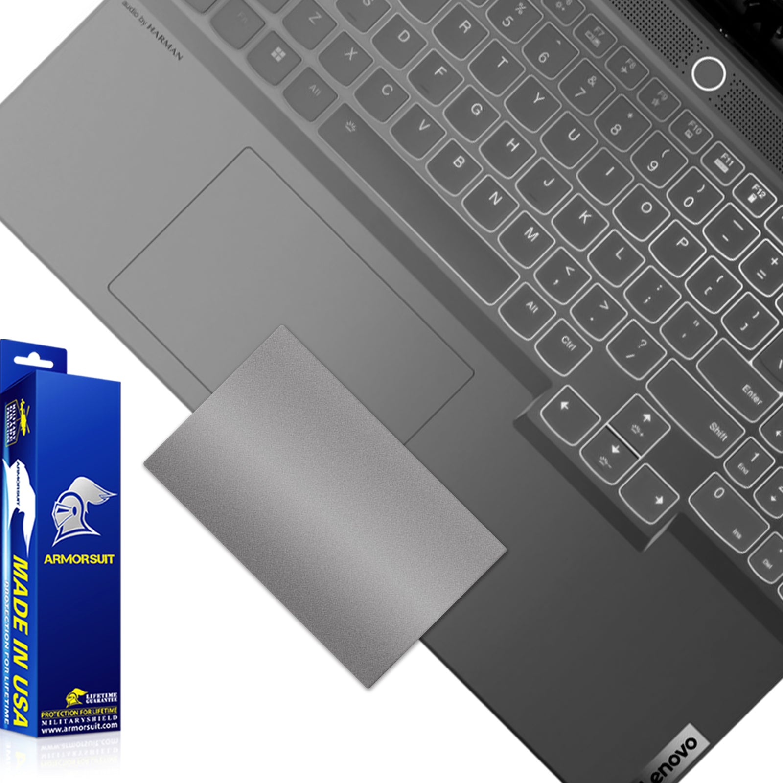 [2 Pack] Armorsuit MilitaryShield Vinyl Skin Wrap Film for Lenovo Legion Slim 7 (Gen 8, 16 Inch) (AMD ONLY)