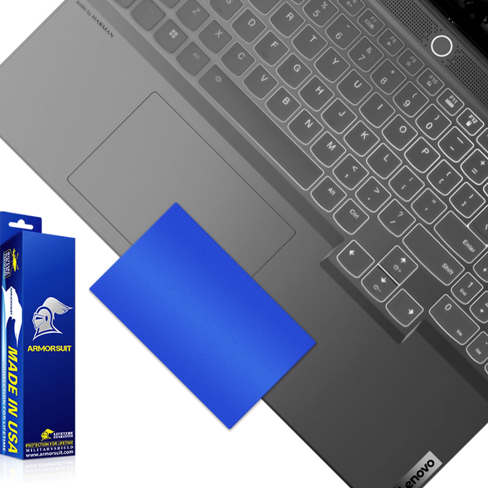[2 Pack] Armorsuit MilitaryShield Vinyl Skin Wrap Film for Lenovo Legion Slim 7 (Gen 8, 16 Inch) (AMD ONLY)