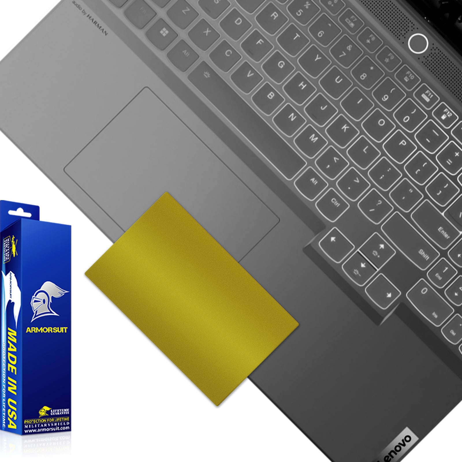 [2 Pack] Armorsuit MilitaryShield Vinyl Skin Wrap Film for Lenovo Legion Slim 7 (Gen 8, 16 Inch) (AMD ONLY)