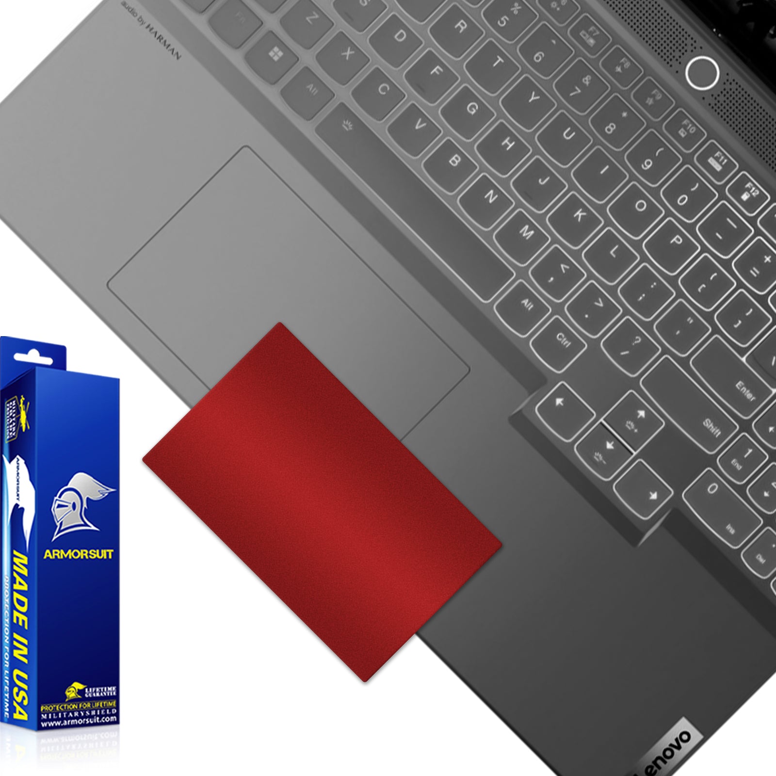 [2 Pack] Armorsuit MilitaryShield Vinyl Skin Wrap Film for Lenovo Legion Slim 7 (Gen 8, 16 Inch) (AMD ONLY)