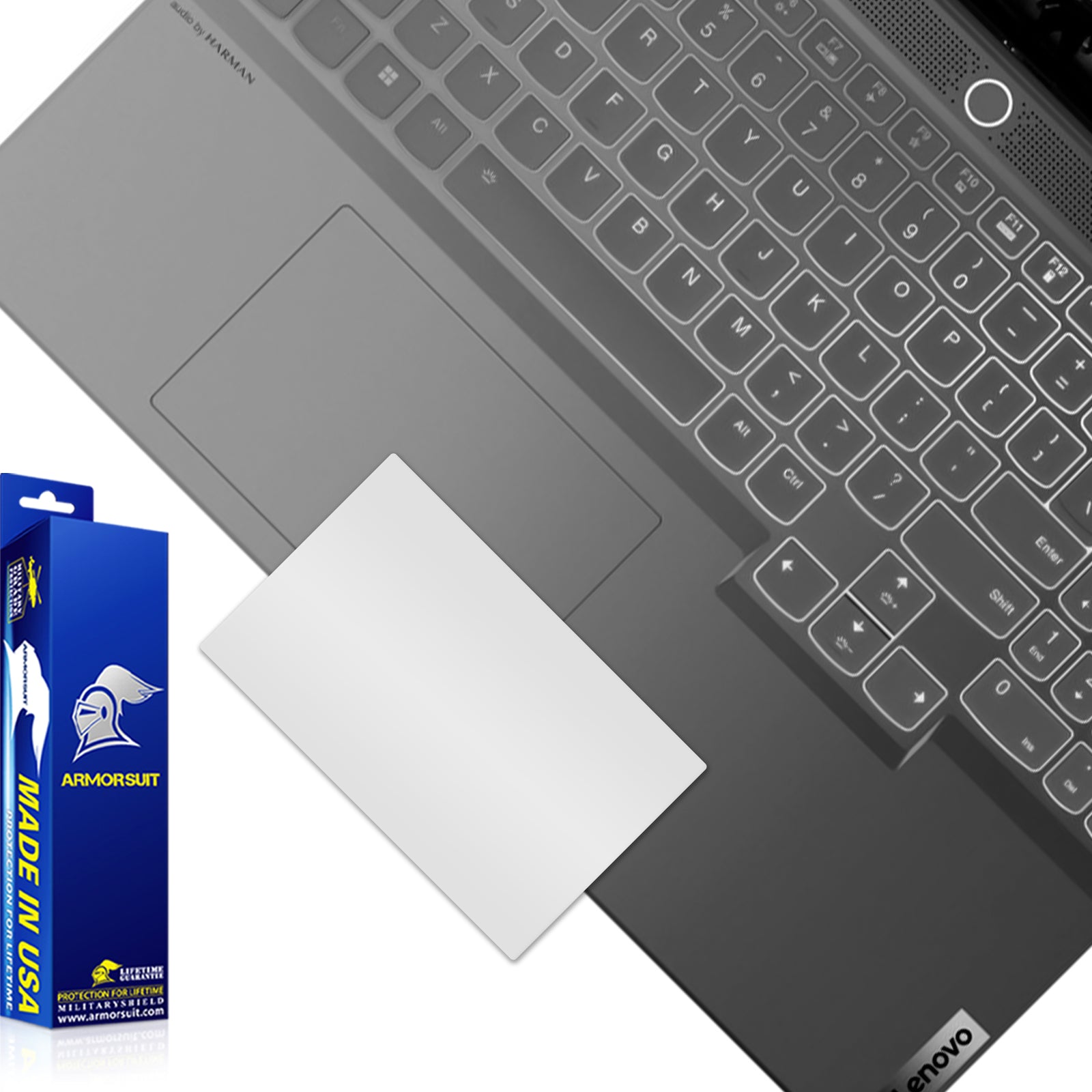 [2 Pack] Armorsuit MilitaryShield Vinyl Skin Wrap Film for Lenovo Legion Slim 7 (Gen 8, 16 Inch) (AMD ONLY)