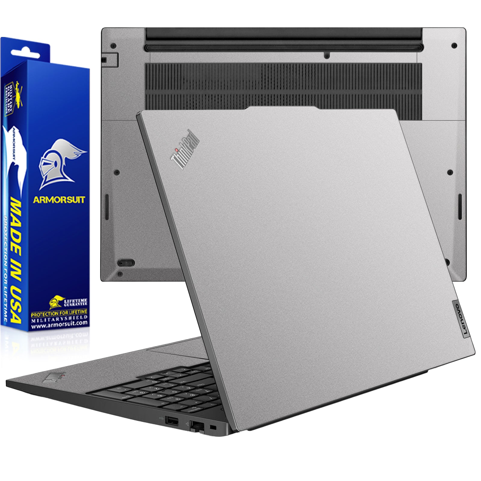 [2 Pack] Armorsuit MilitaryShield Vinyl Skin Wrap Film for Lenovo ThinkPad E16 [Gen 2] 2024