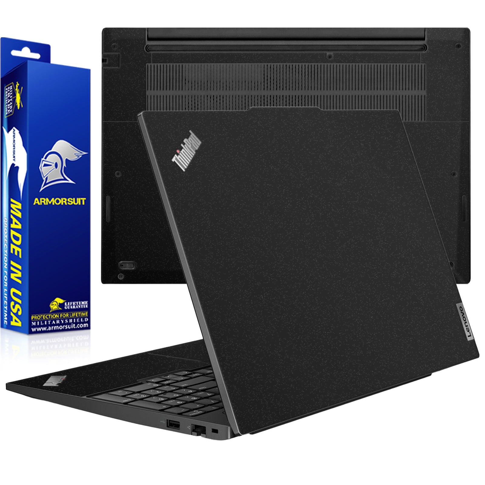 [2 Pack] Armorsuit MilitaryShield Vinyl Skin Wrap Film for Lenovo ThinkPad E16 [Gen 2] 2024