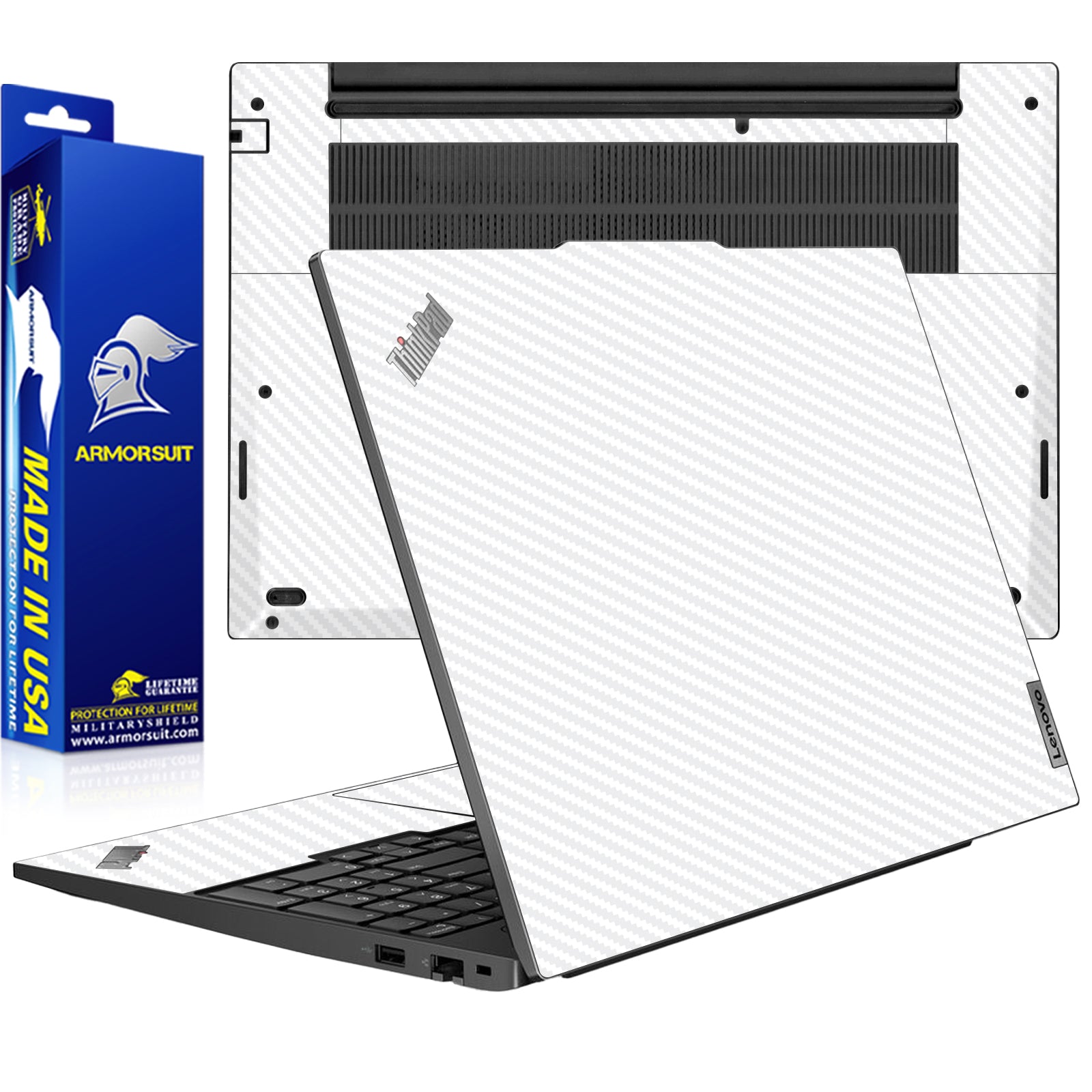 [2 Pack] Armorsuit MilitaryShield Vinyl Skin Wrap Film for Lenovo ThinkPad E16 [Gen 2] 2024