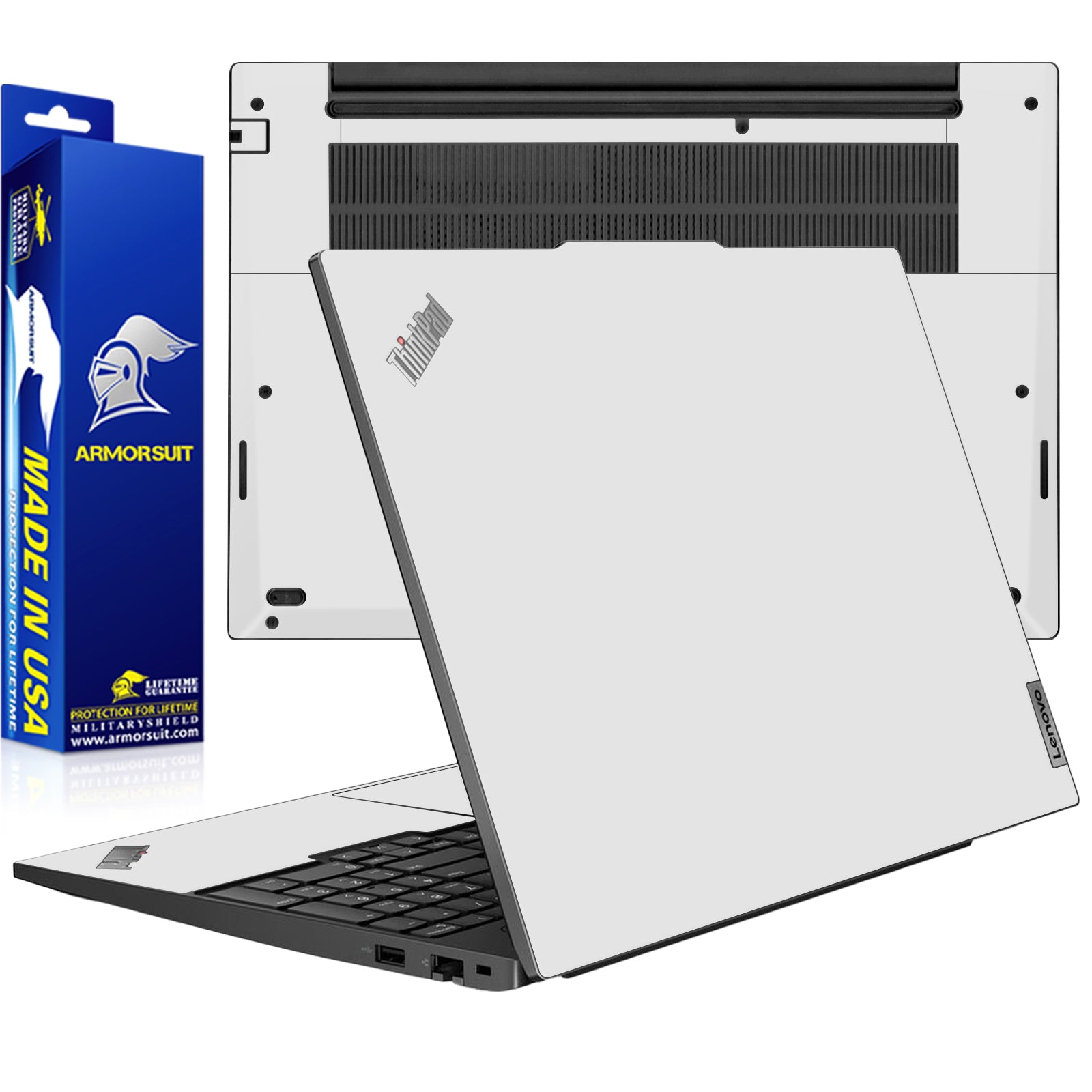 [2 Pack] Armorsuit MilitaryShield Vinyl Skin Wrap Film for Lenovo ThinkPad E16 [Gen 2] 2024