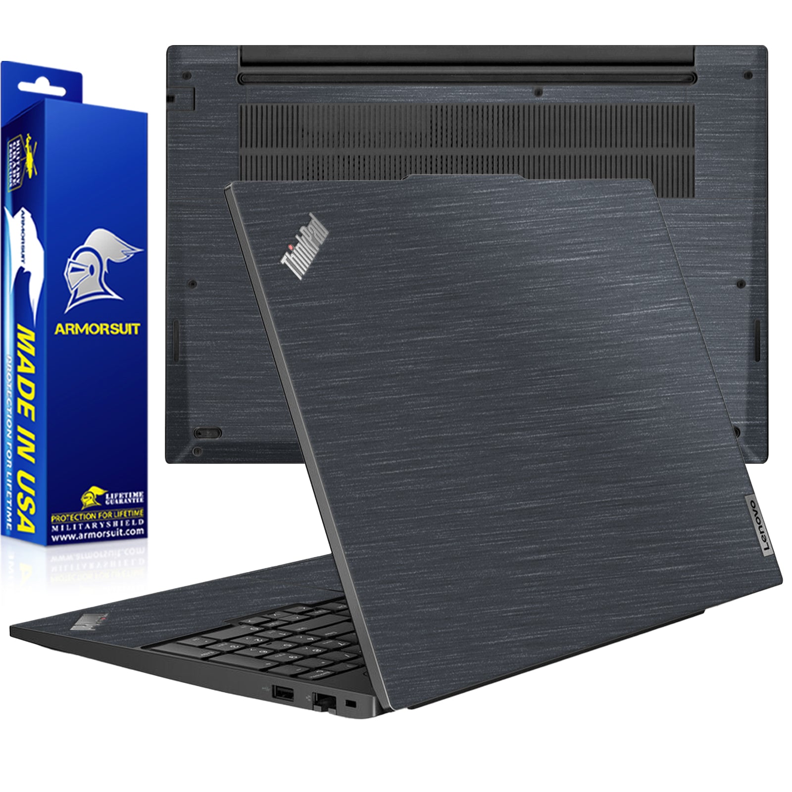 [2 Pack] Armorsuit MilitaryShield Vinyl Skin Wrap Film for Lenovo ThinkPad E16 [Gen 2] 2024